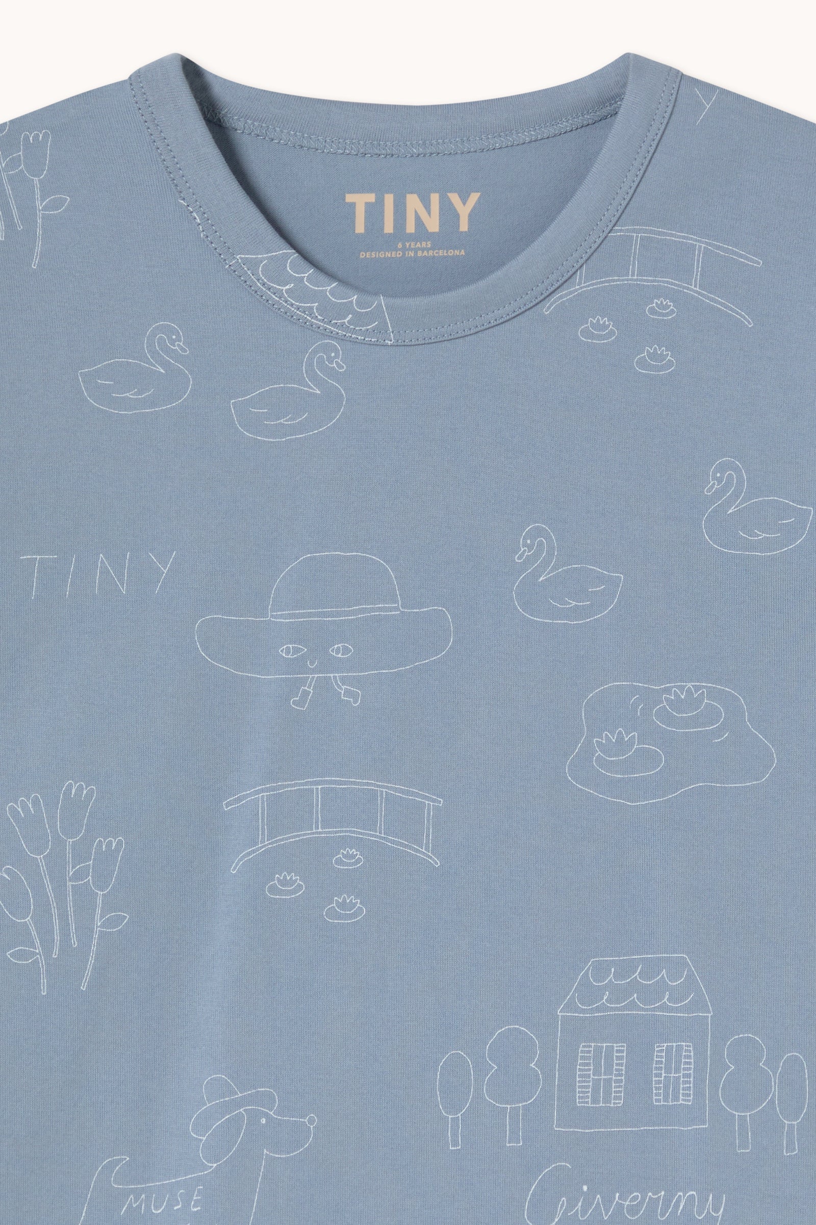 TINY GIVERNY KNITTED TEE