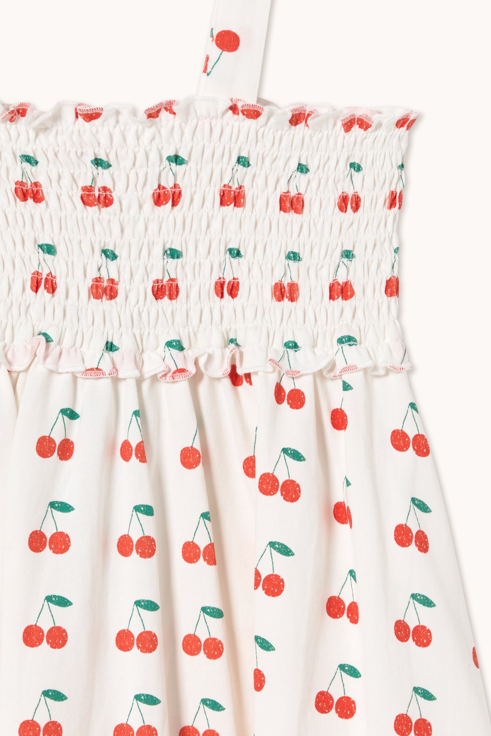 CHERRIES STRAP DRESS