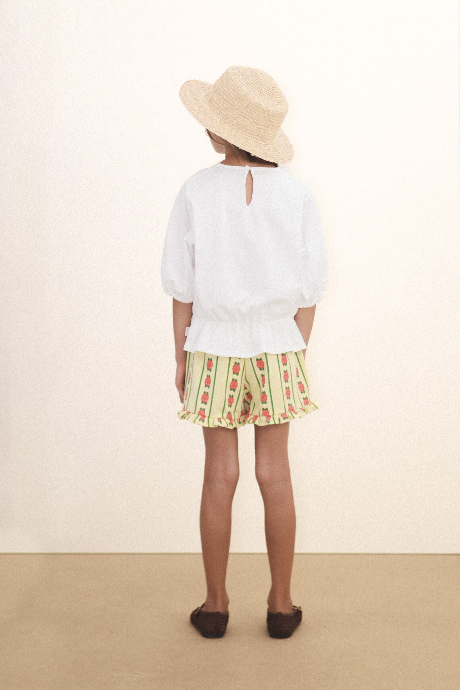 ROSE PATTERN SHORTS