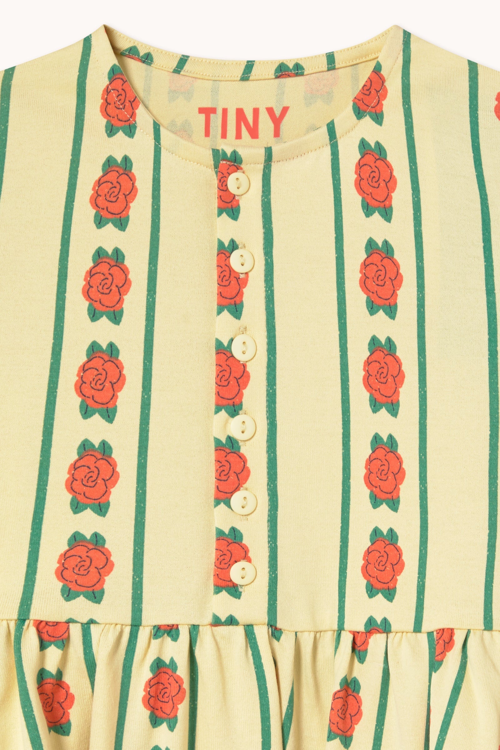 ROSE PATTERN DRESS