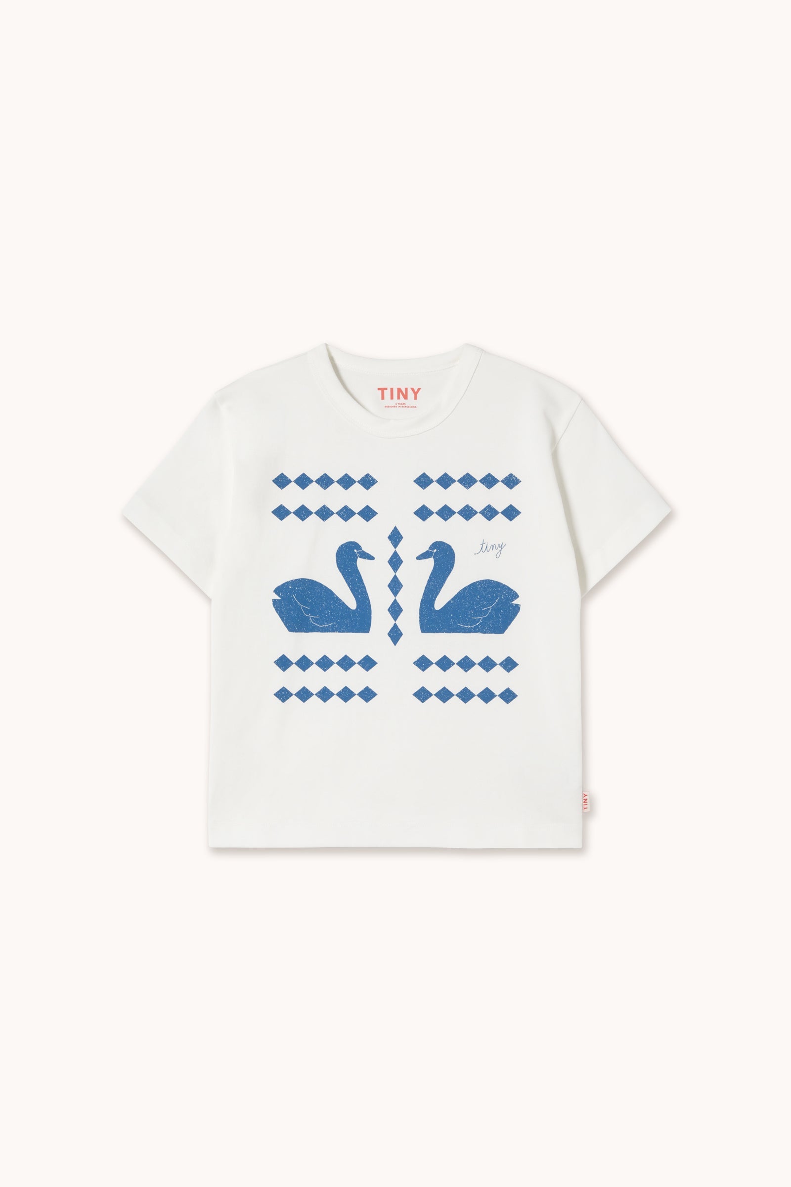 SWANS DIAMONDS GRAPHIC TEE