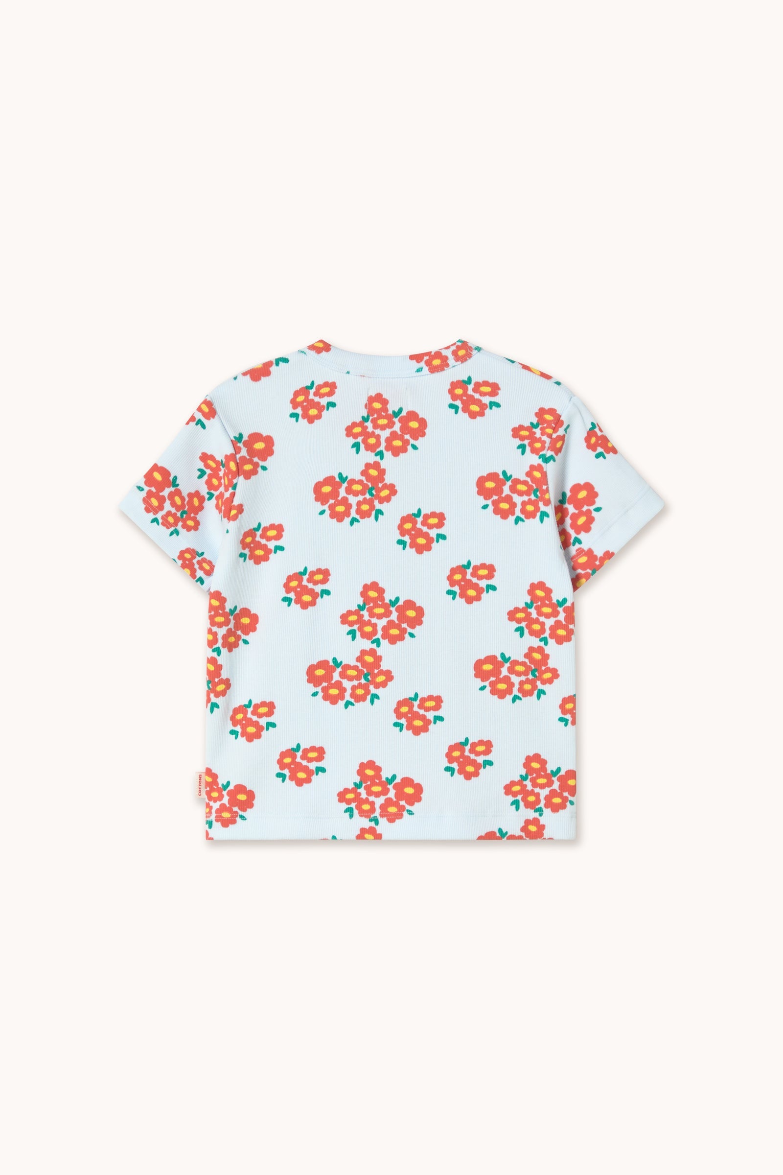 BLOSSOMS RIB TEE