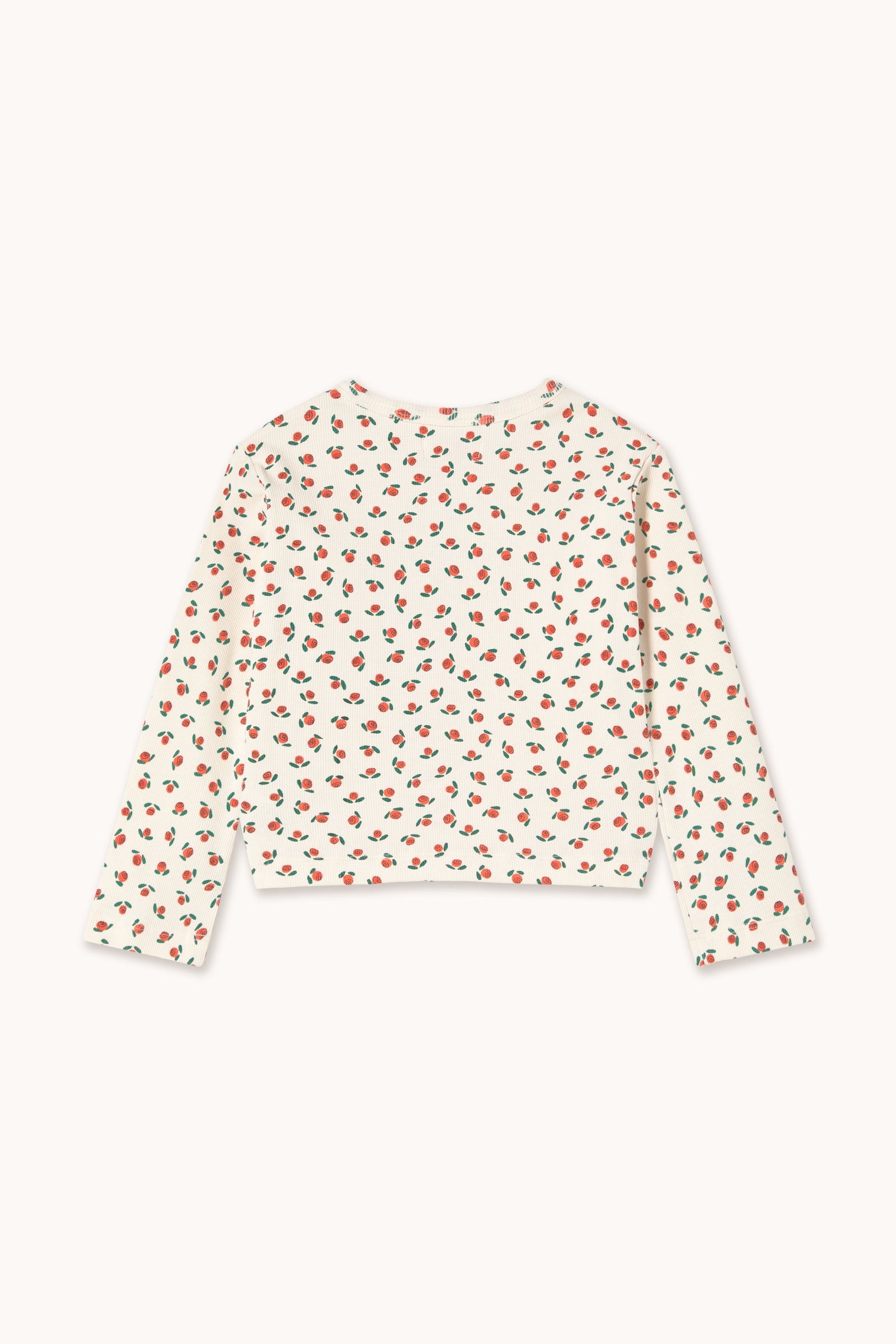 TINY ROSES RIB KIDS JACKET