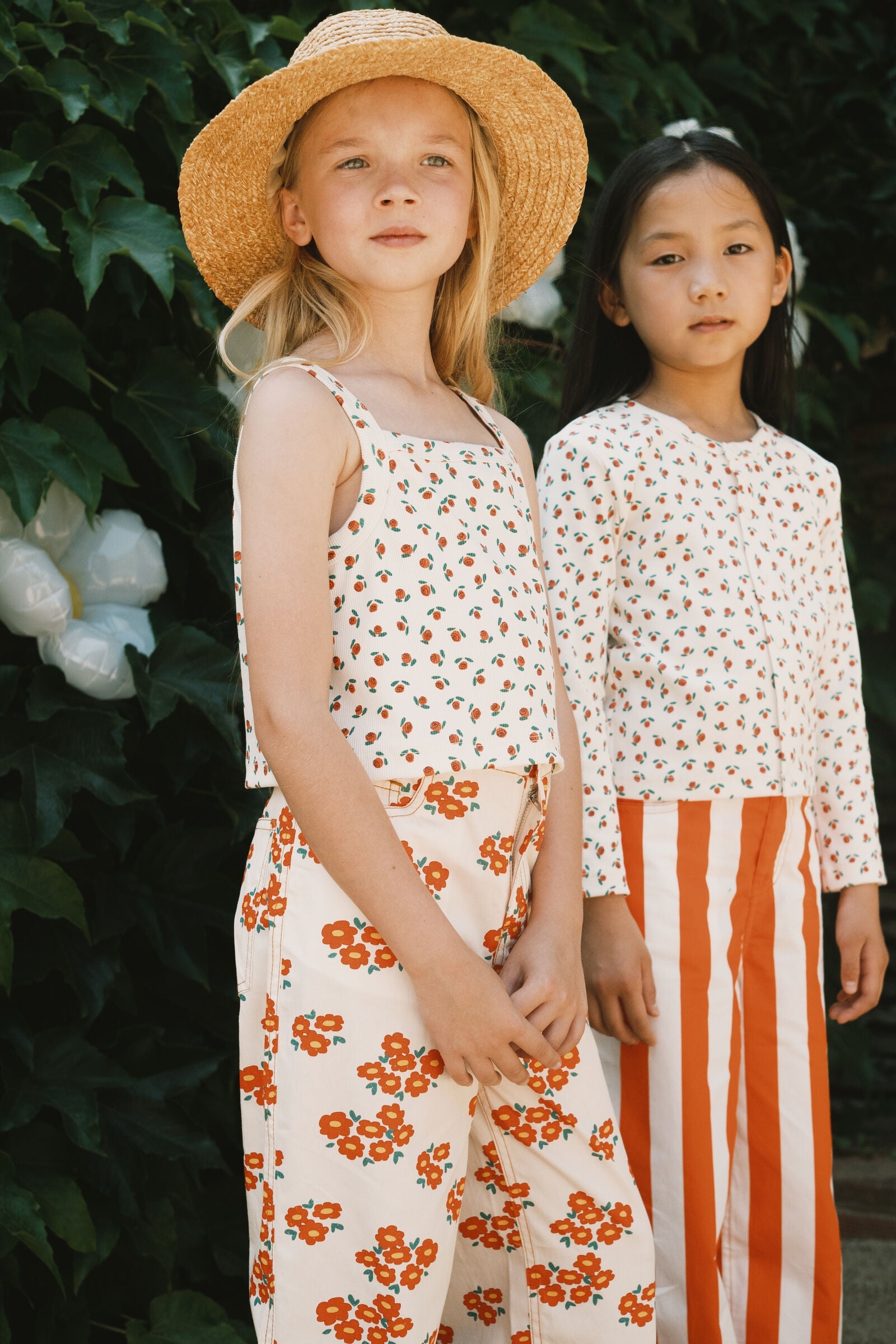 TINY ROSES RIB TOP