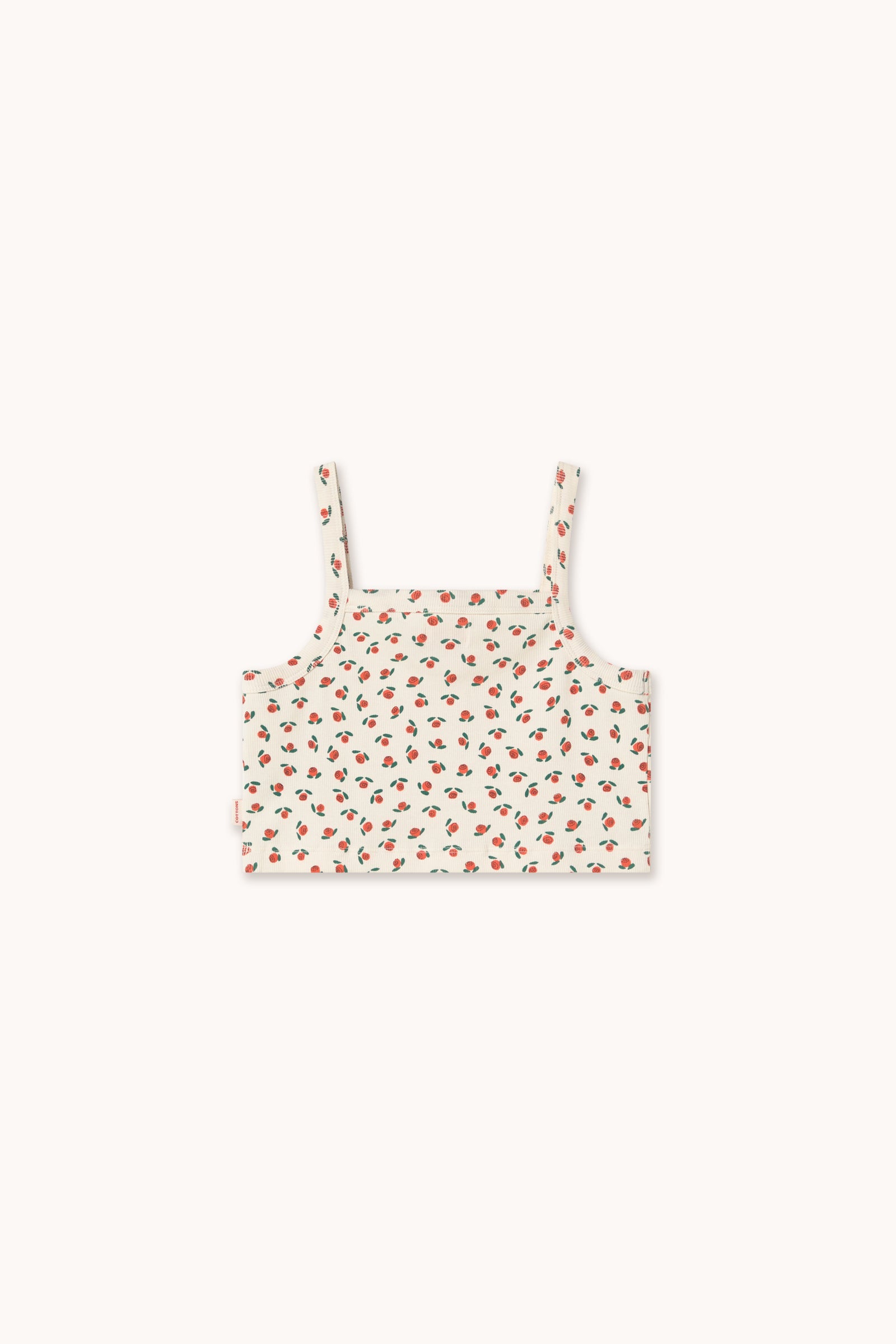 TINY ROSES RIB TOP