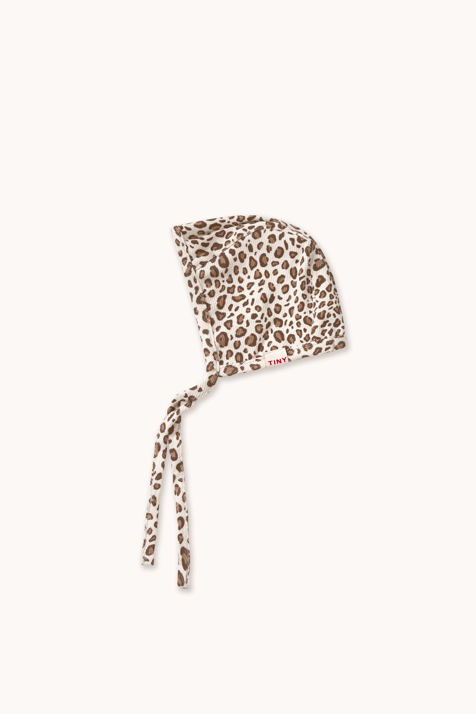 ANIMAL PRINT RIB BONNET