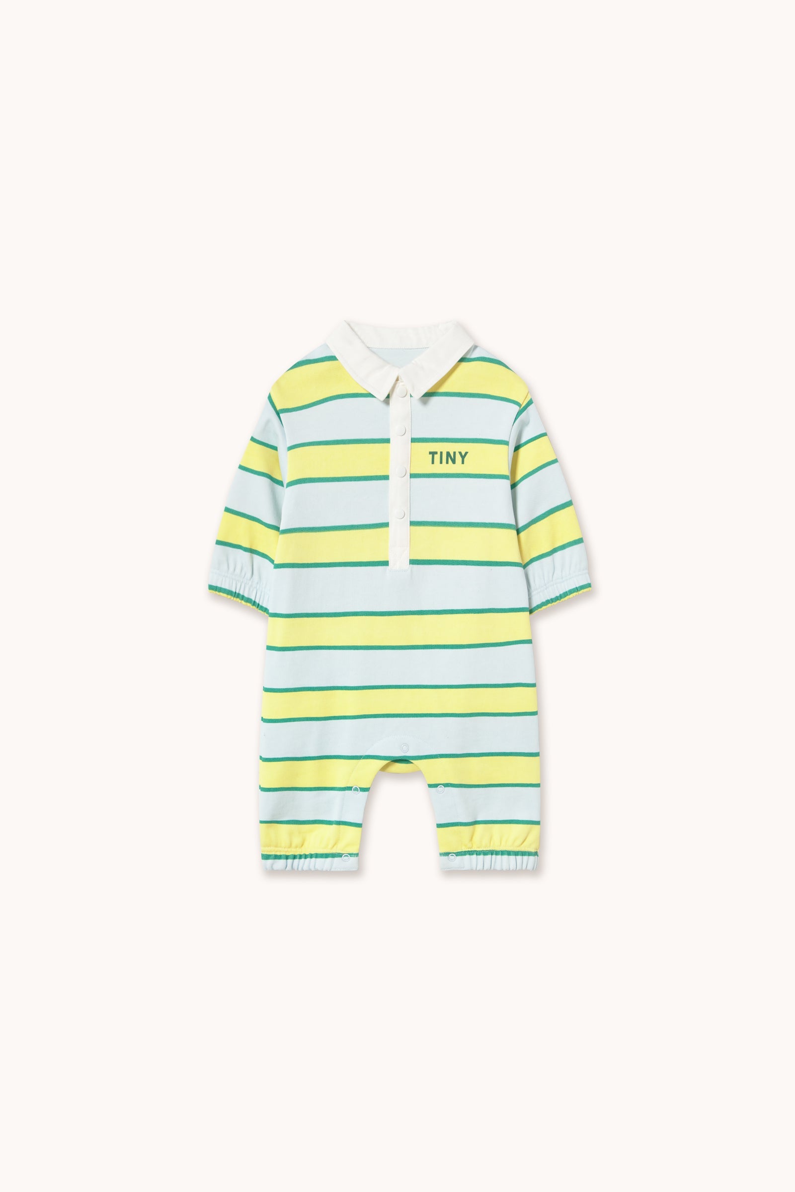 RETRO STRIPES POLO ONE-PIECE