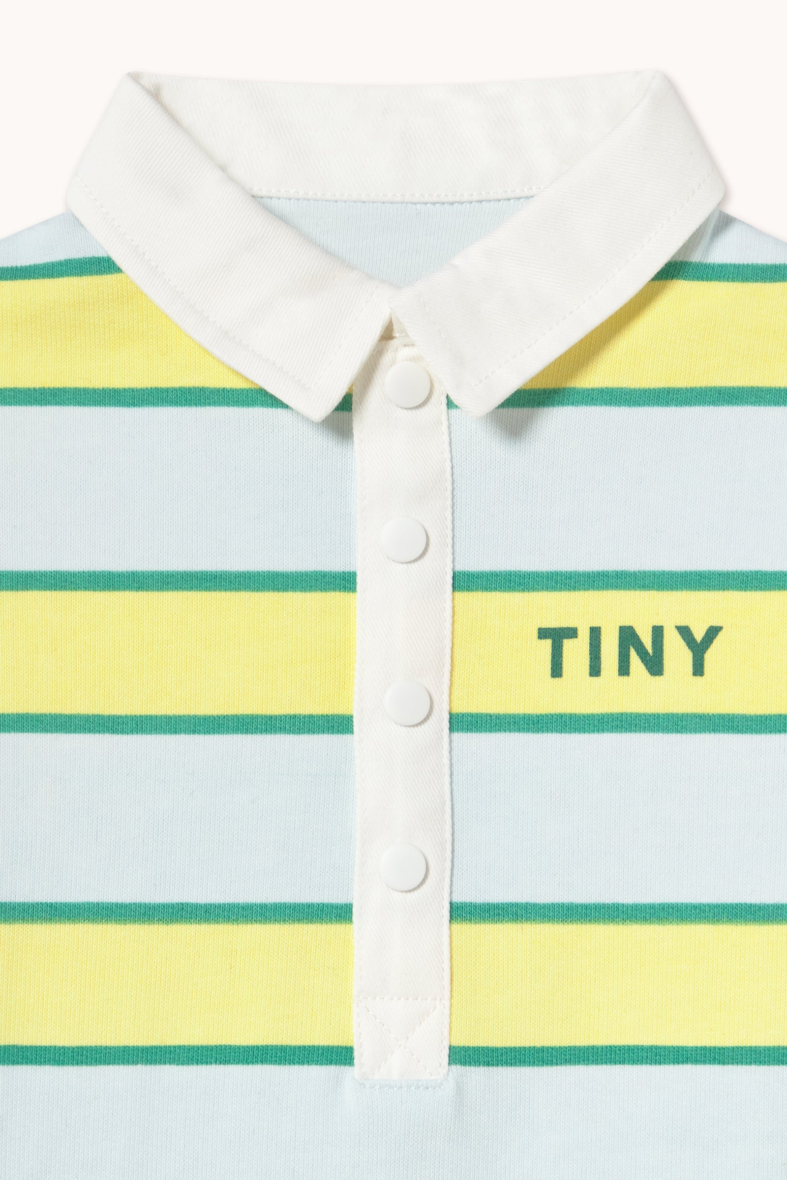 RETRO STRIPES POLO ONE-PIECE