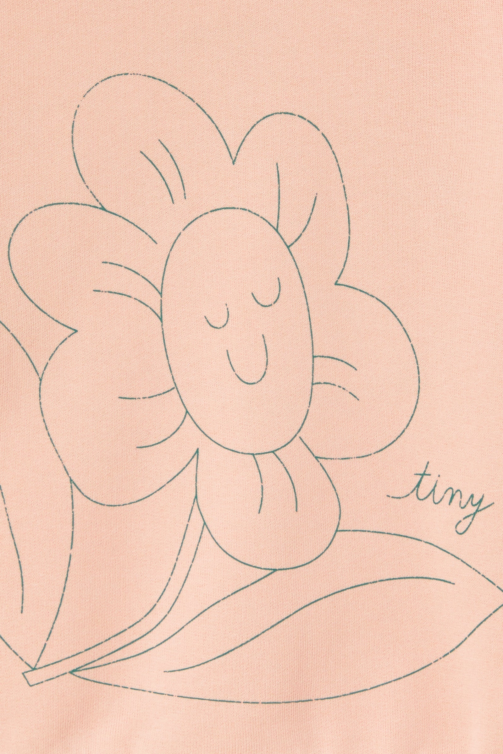 TINY FLOWER GRAPHIC スウェットシャツ