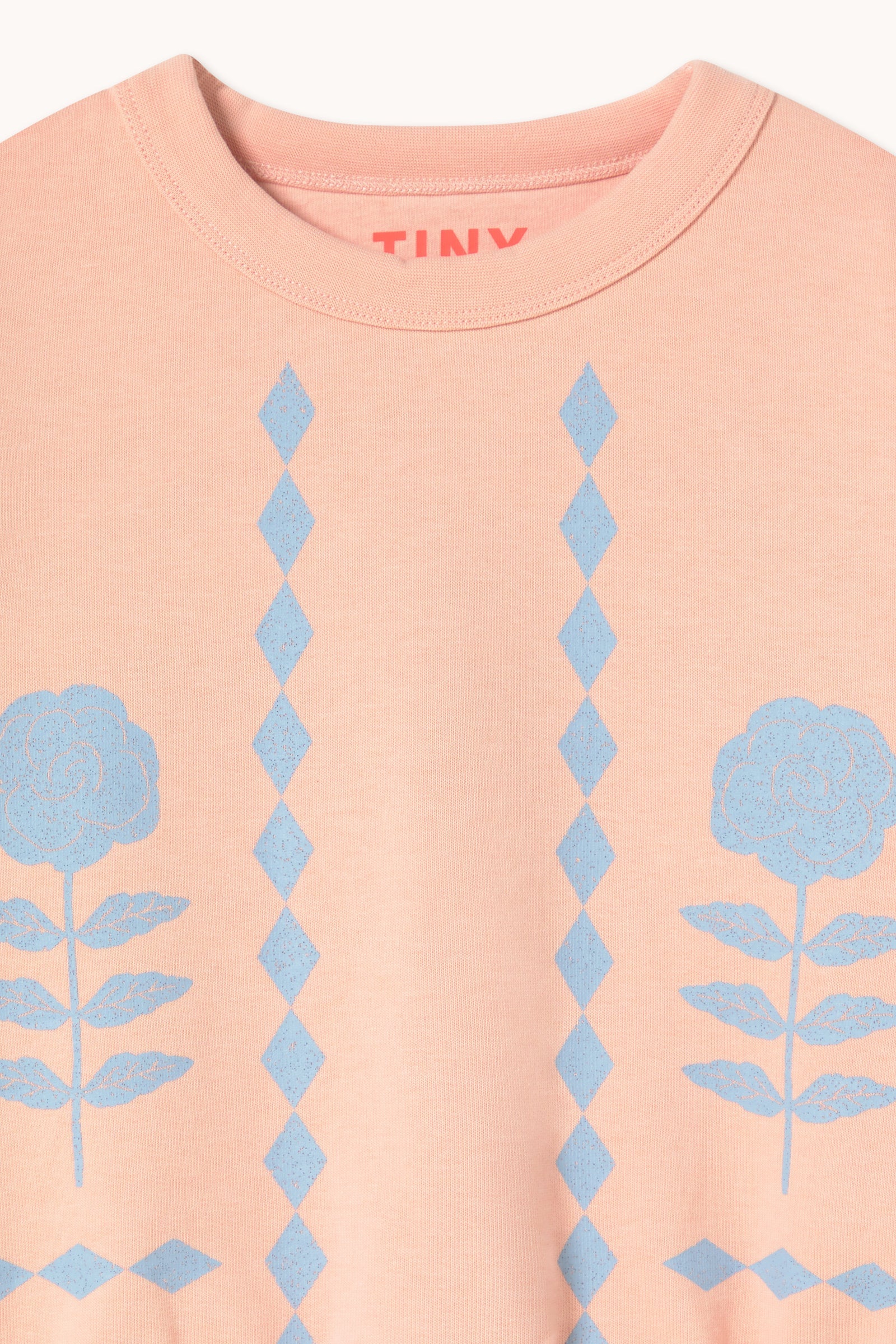 FLOWER パターン GRAPHIC スウェットシャツ