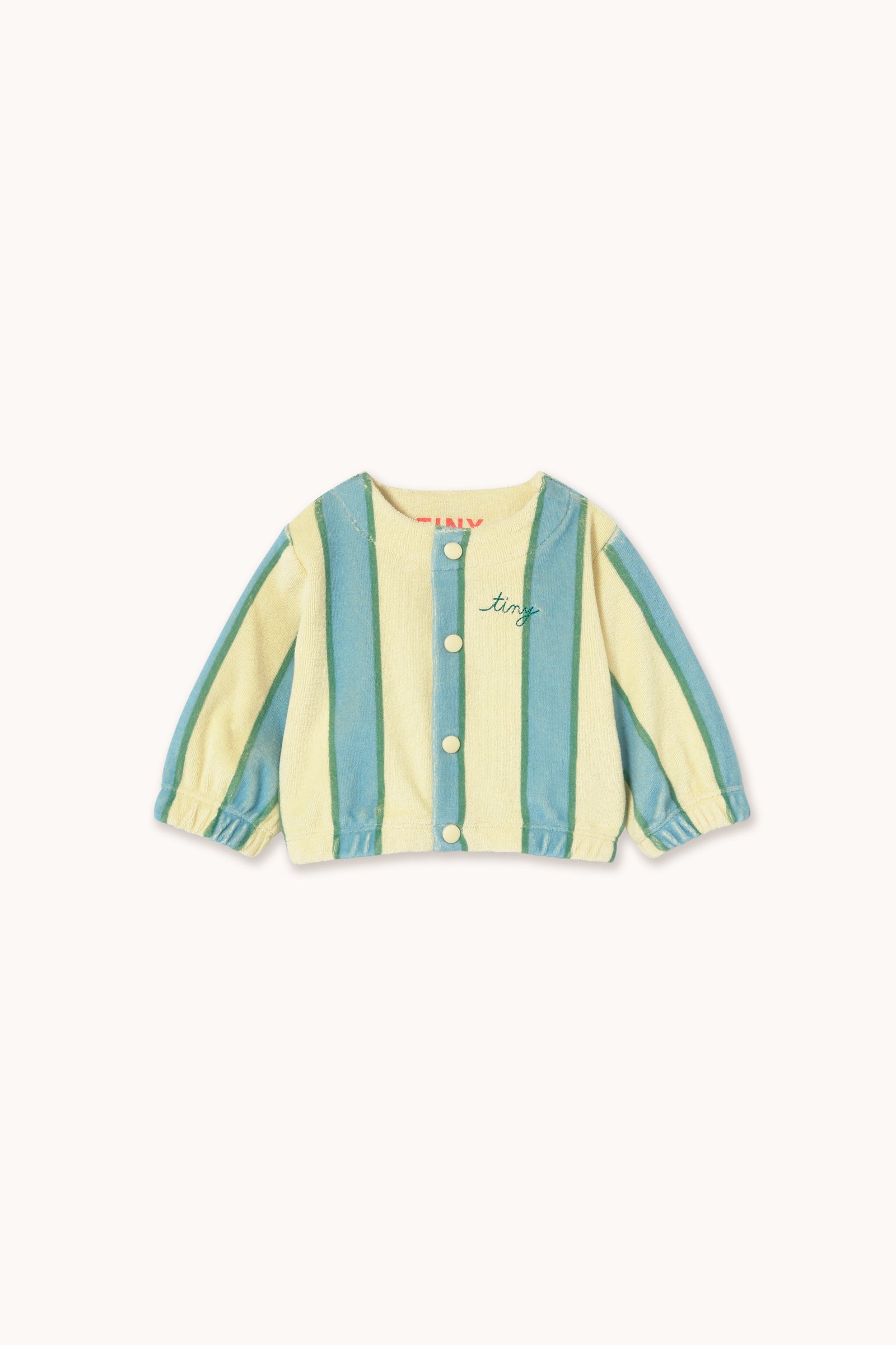 RETRO STRIPES TOWEL BABY JACKET
