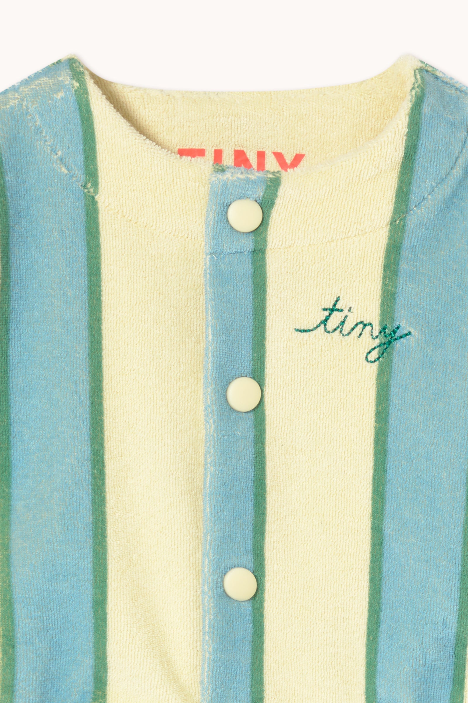 RETRO STRIPES TOWEL BABY JACKET