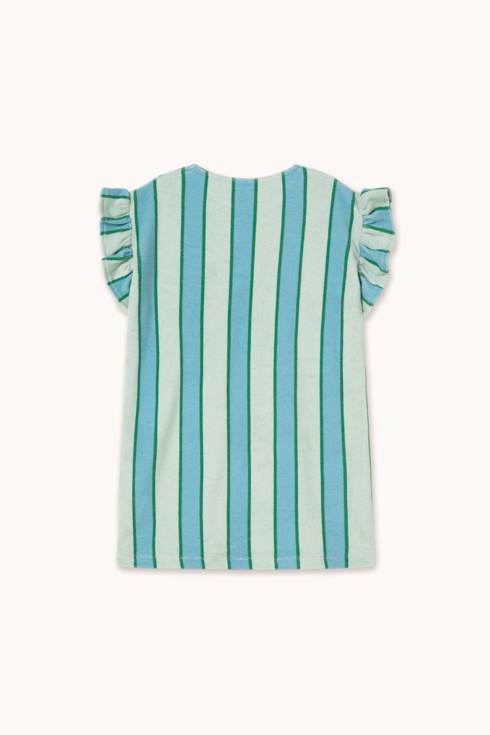 RETRO STRIPES BLUE TOWEL DRESS