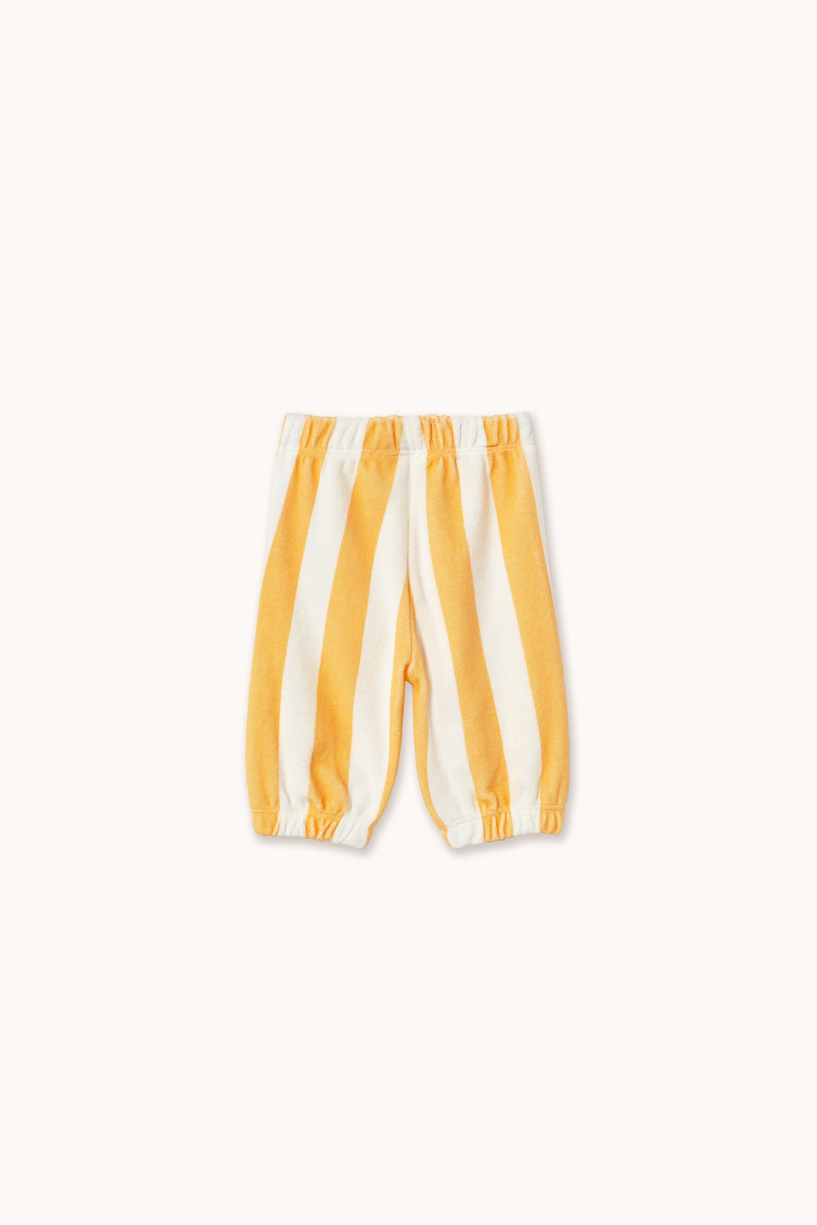 YELLOW STRIPES TOWEL BABY SWEATPANT