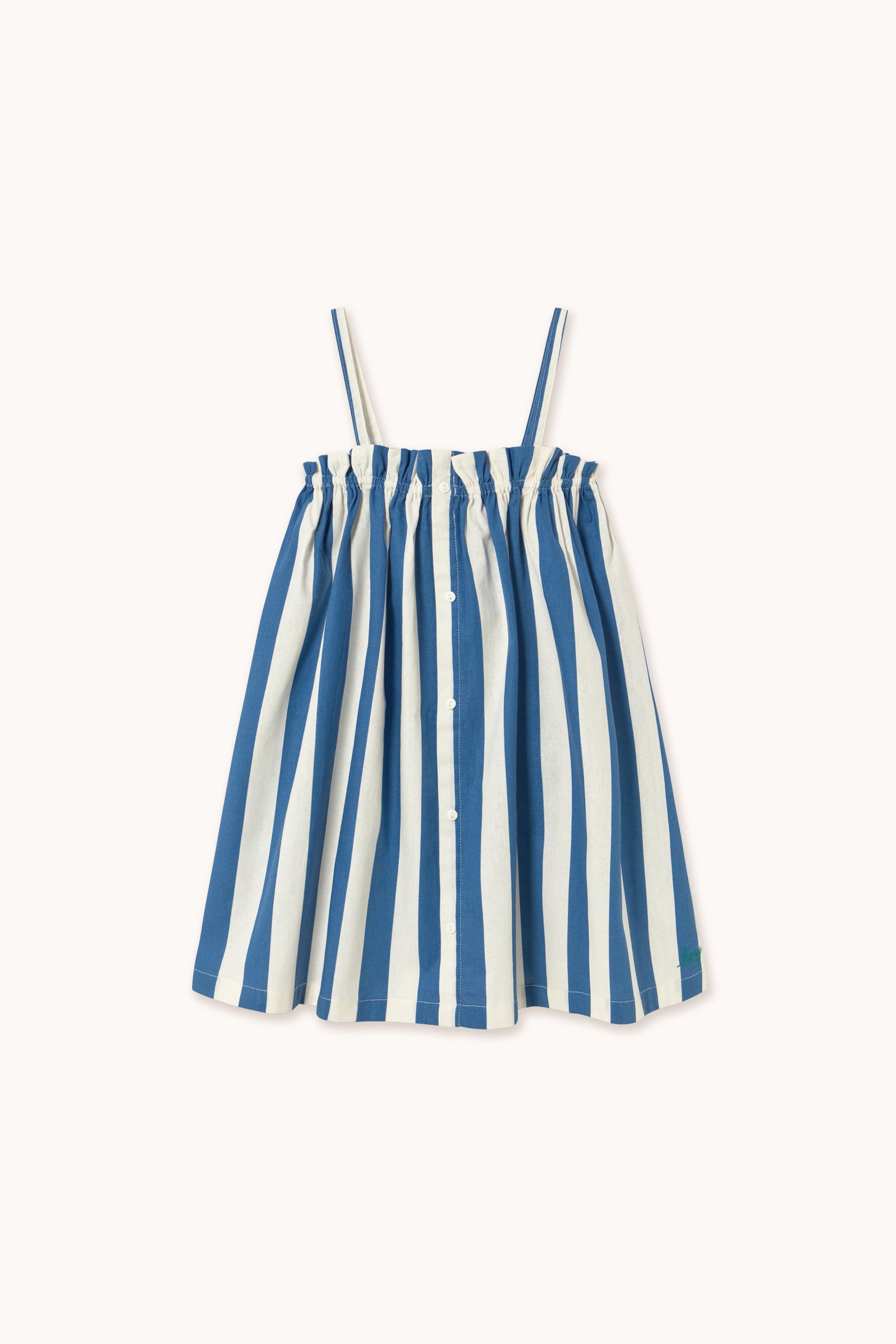 LIGHT NAVY STRIPES DRESS