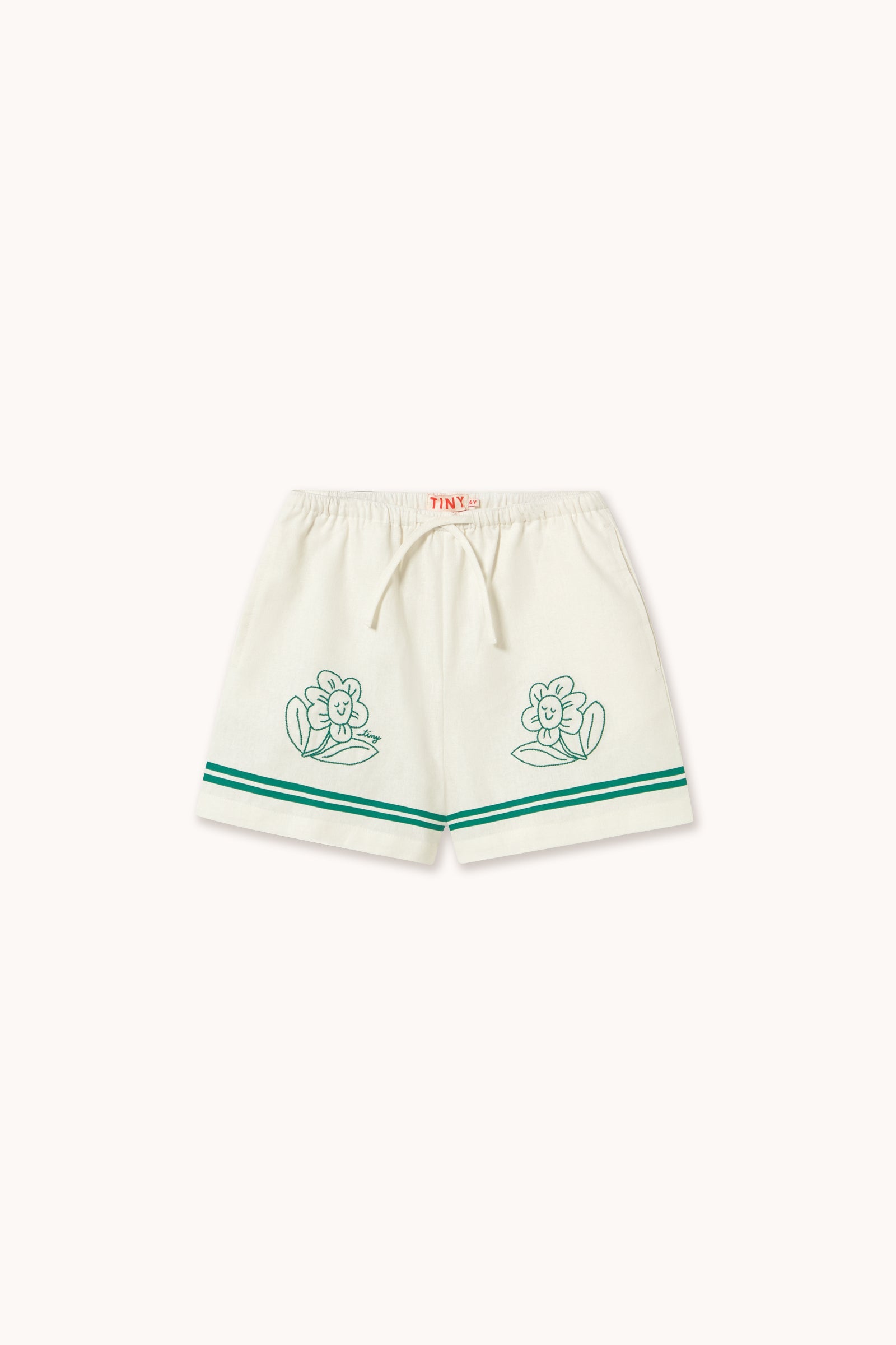 DAISIES LINEN SHORTS