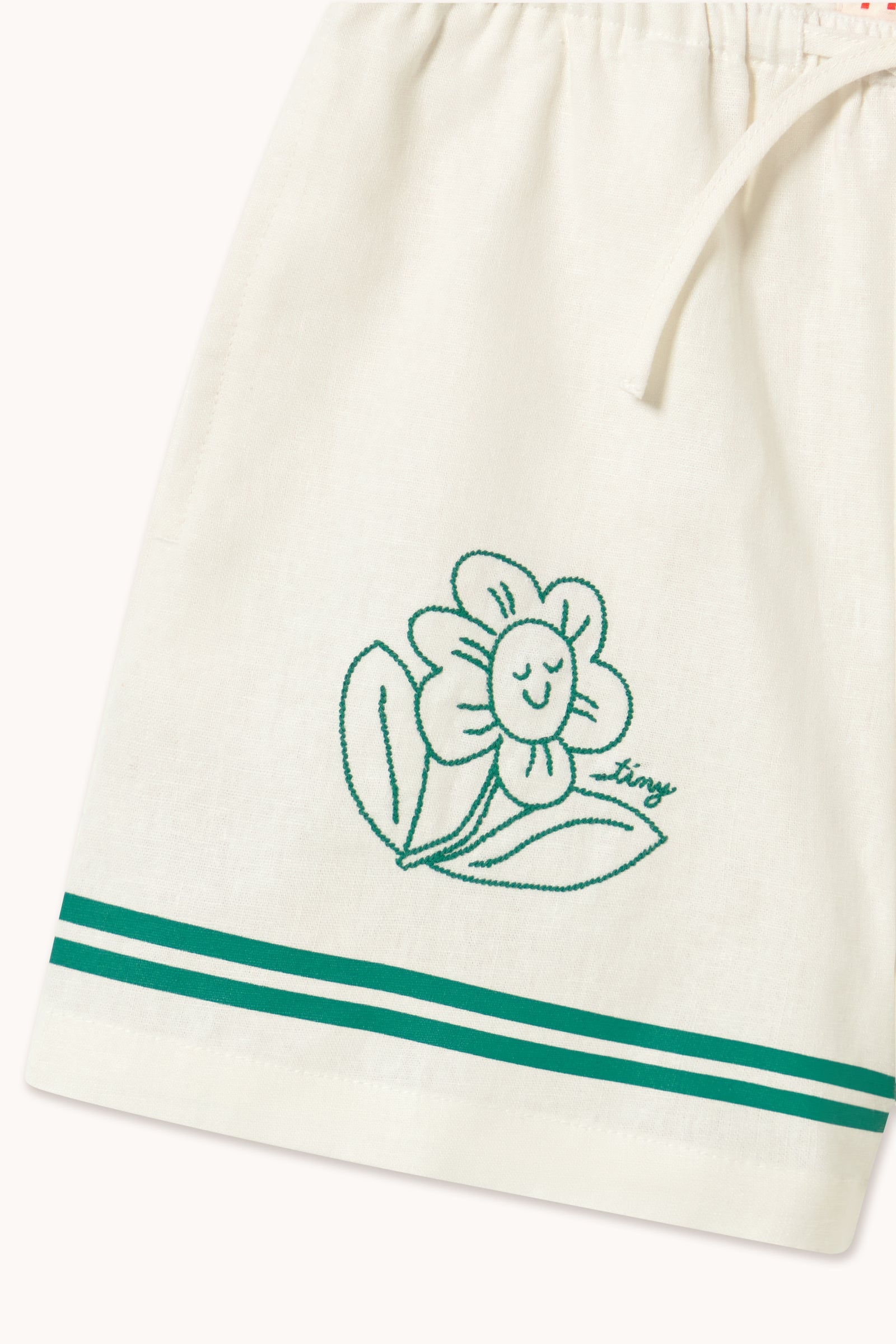 DAISIES LINEN SHORTS