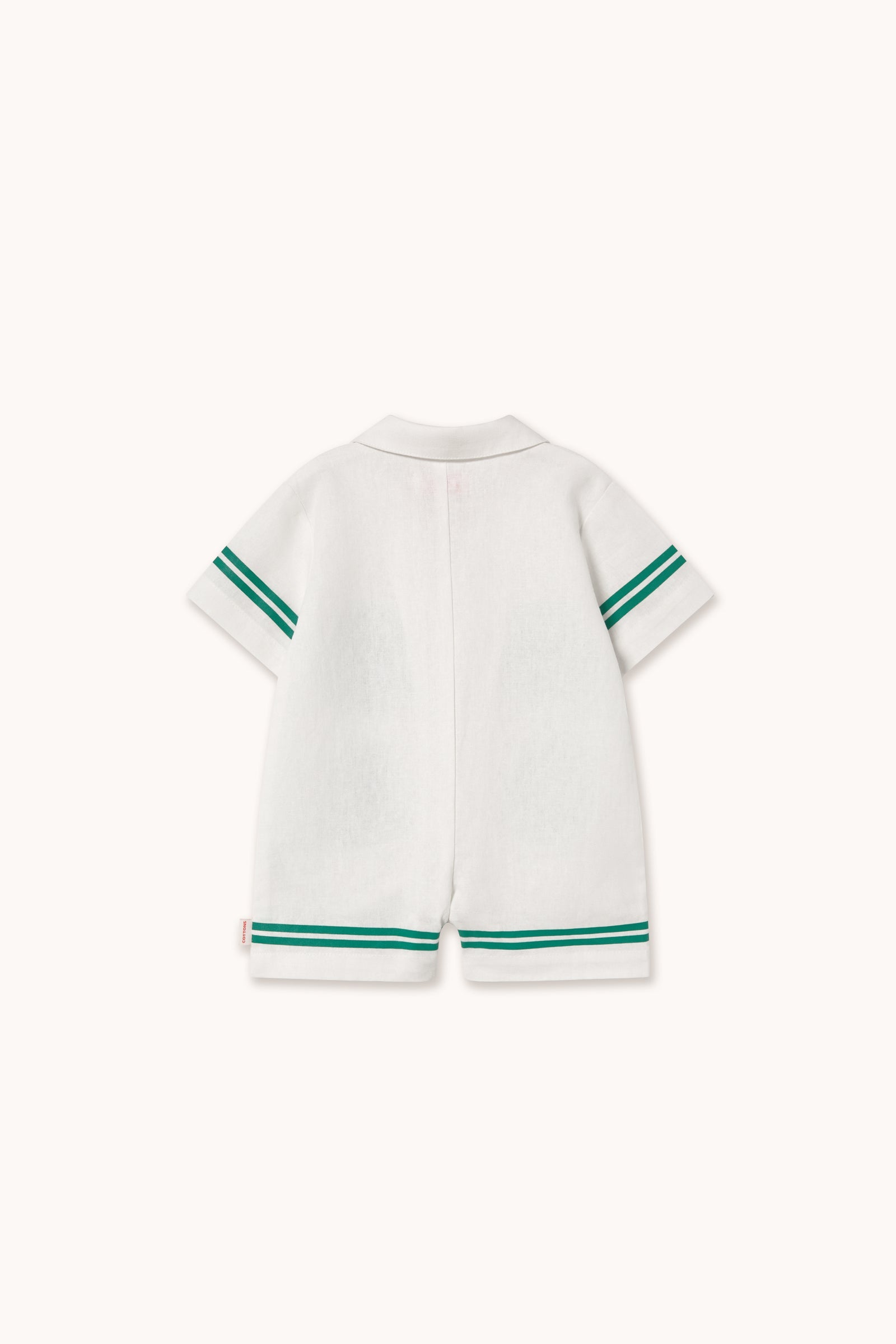 DAISIES LINEN BABY ONE-PIECE