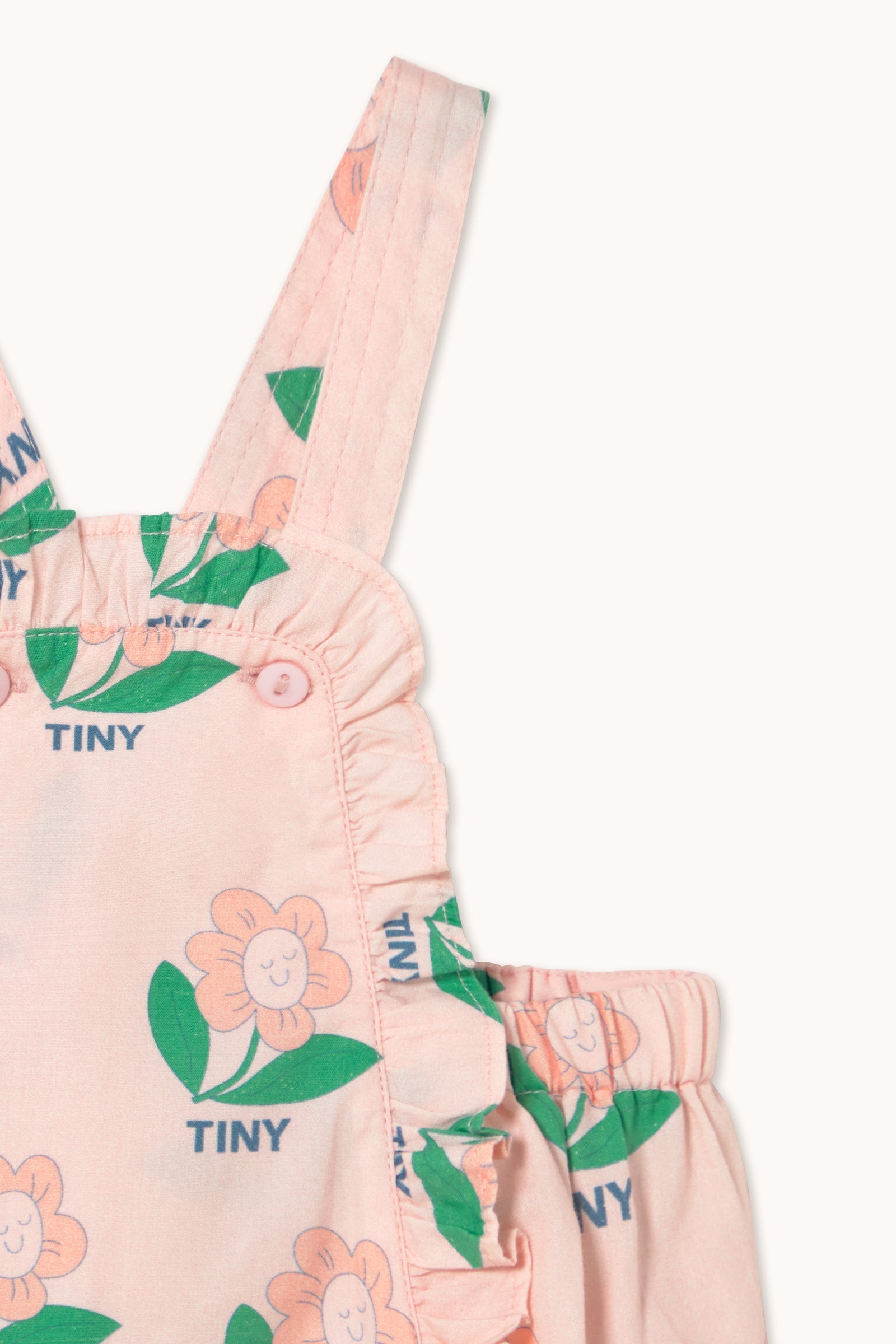 TINY FLOWER POPLIN BABY BODY