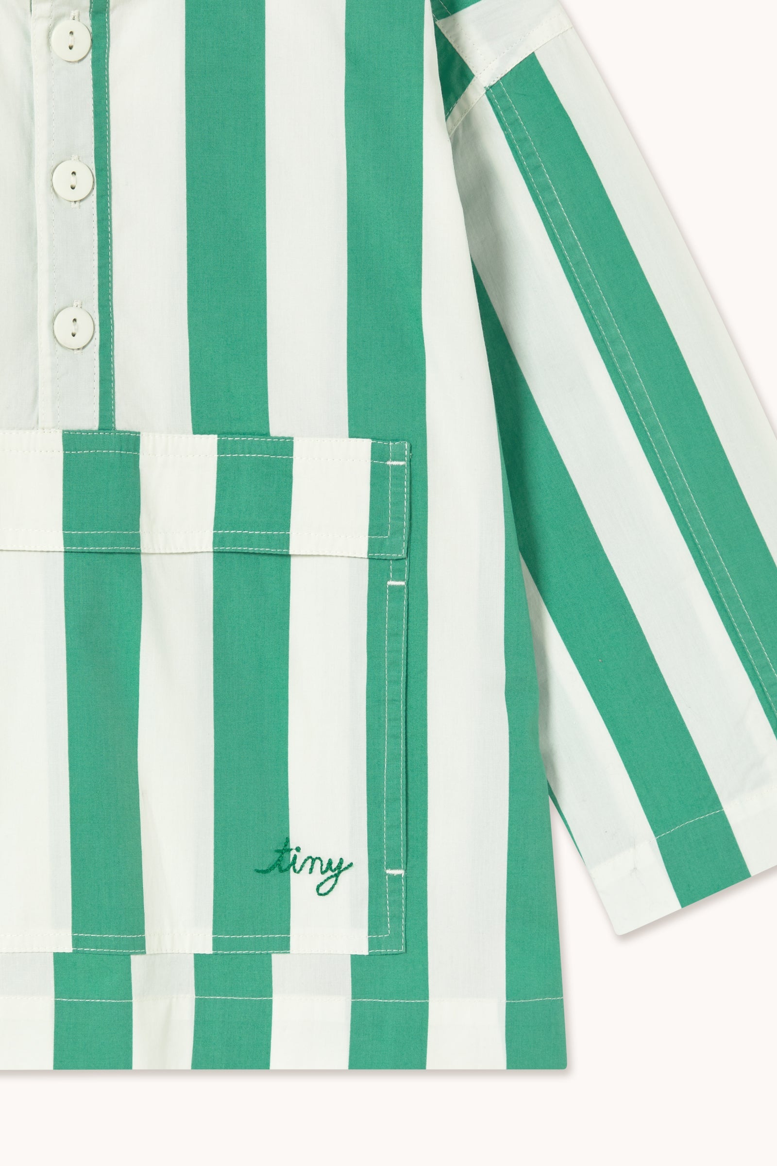EMERALD STRIPES LIGHT JACKET