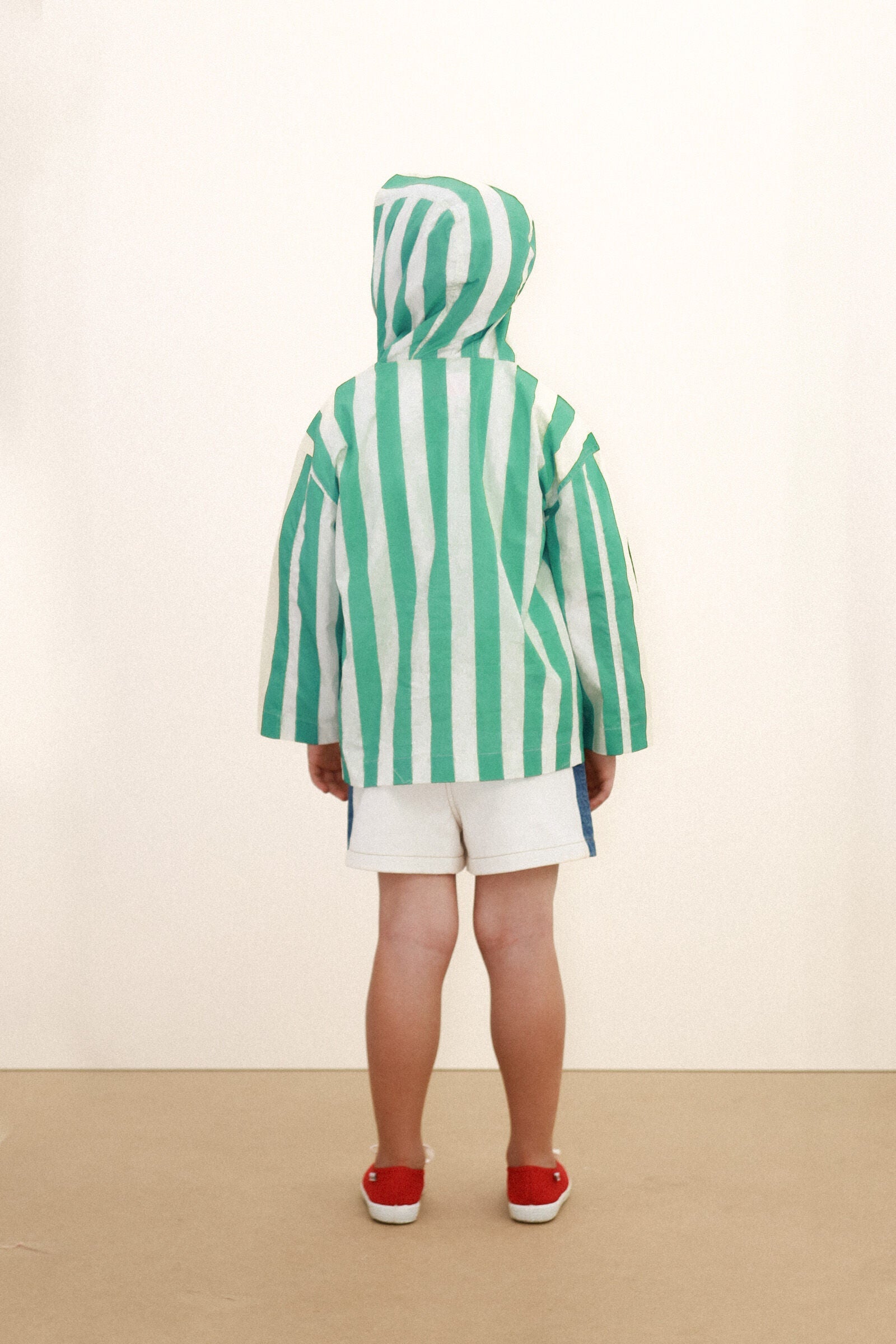 EMERALD STRIPES LIGHT JACKET