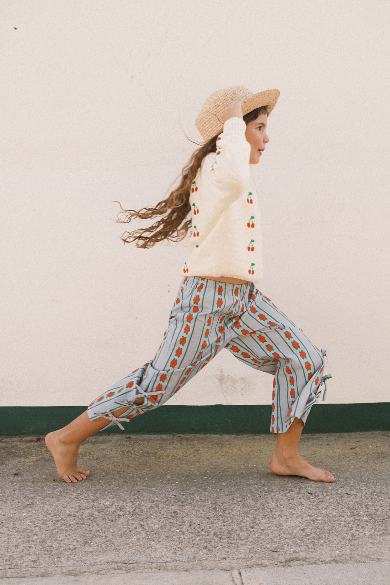 ROSE PATTERN PANT