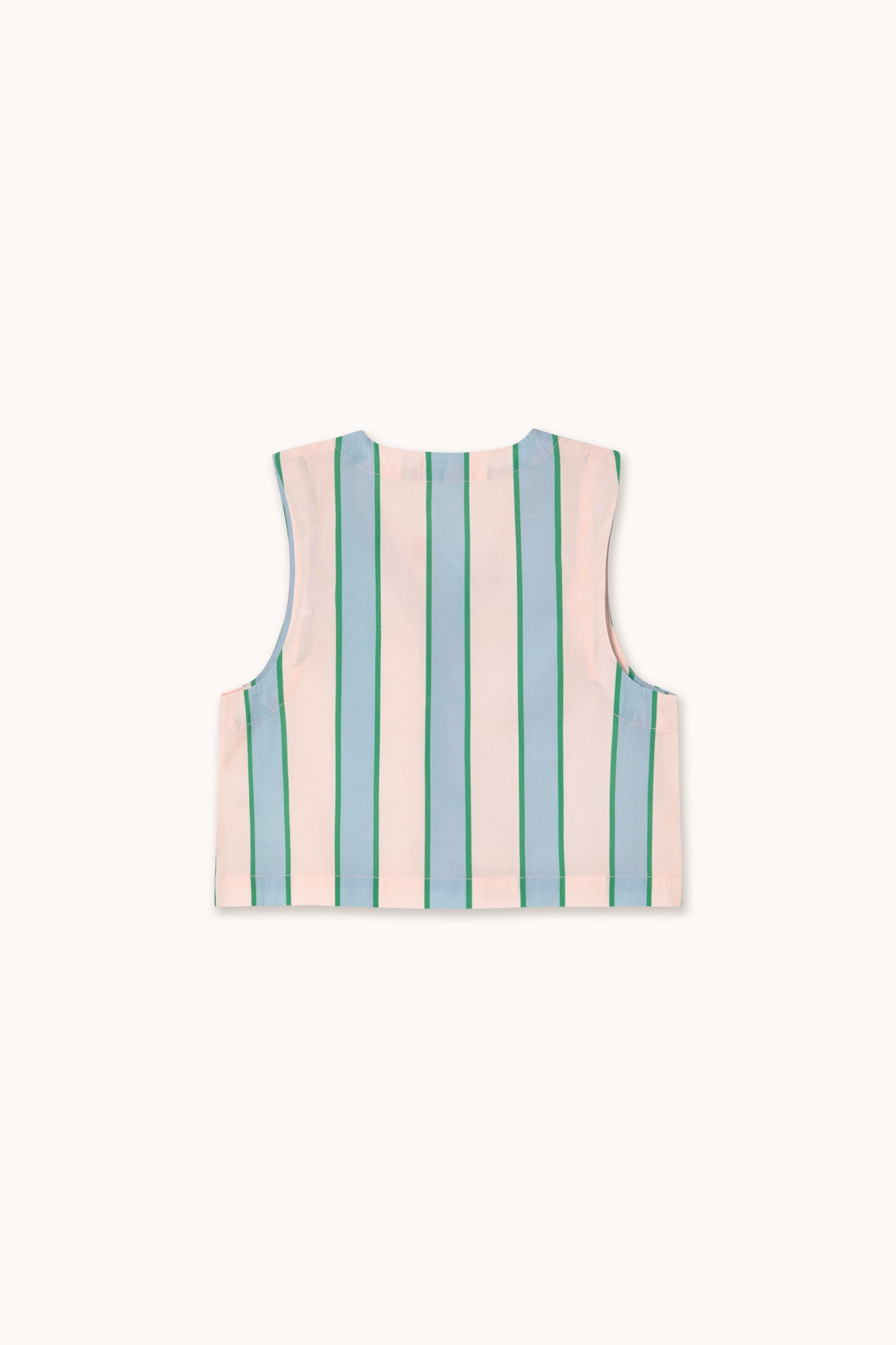 RETRO STRIPES BOWS VEST