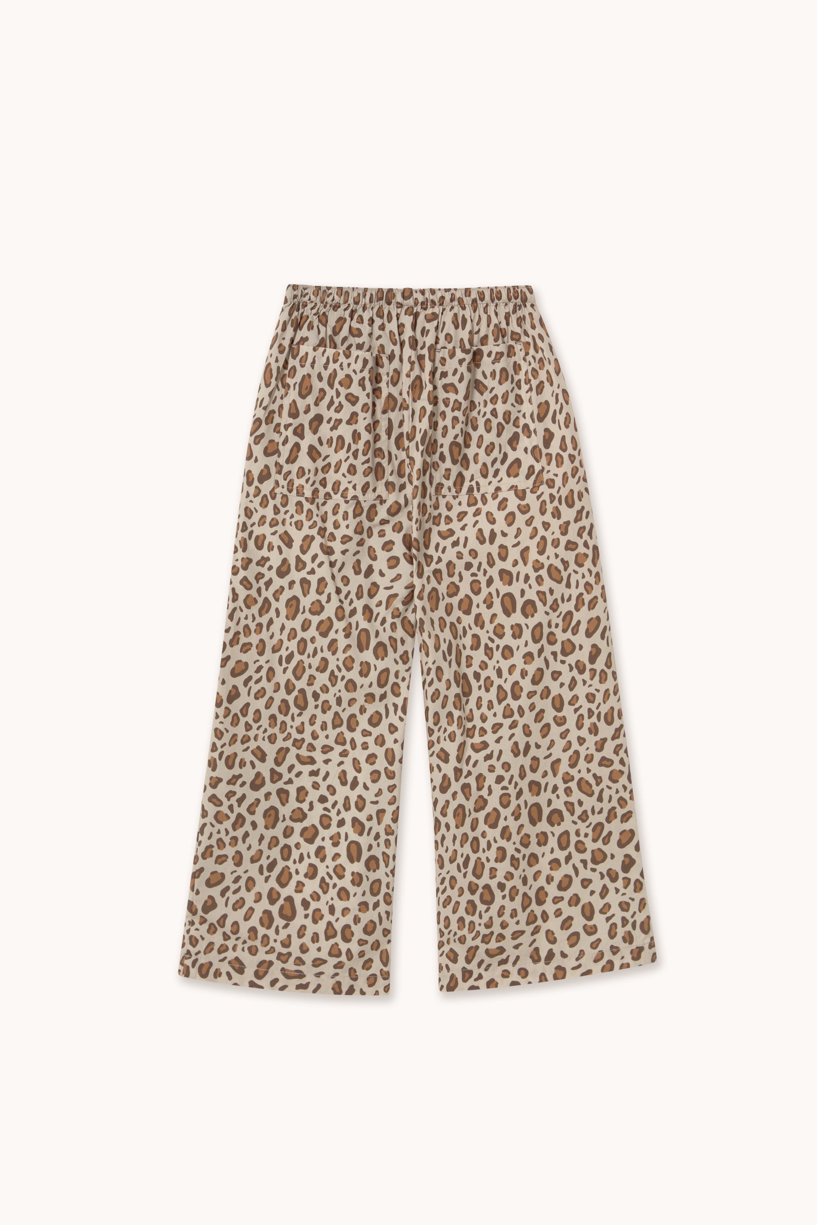 ANIMAL PRINT POPLIN PANT