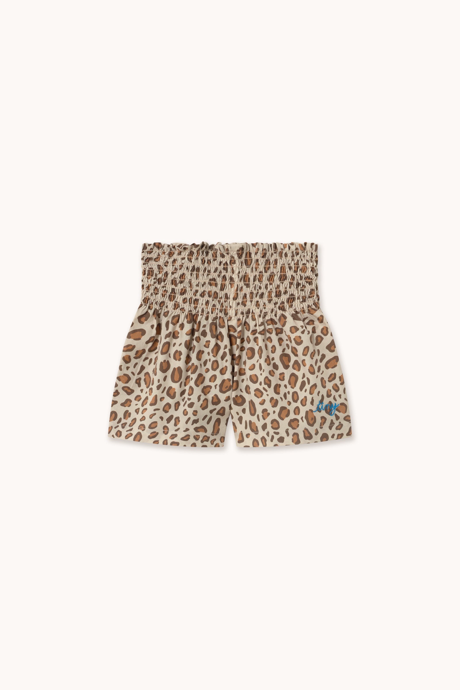 ANIMAL PRINT SMOCK SHORT