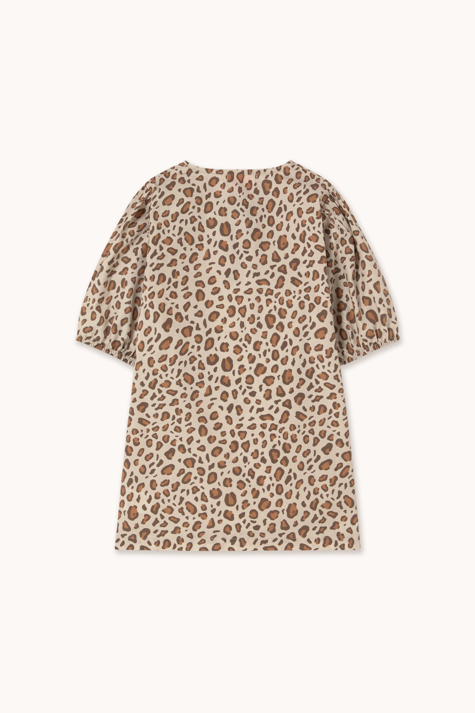 ANIMAL PRINT BOWS DRESS