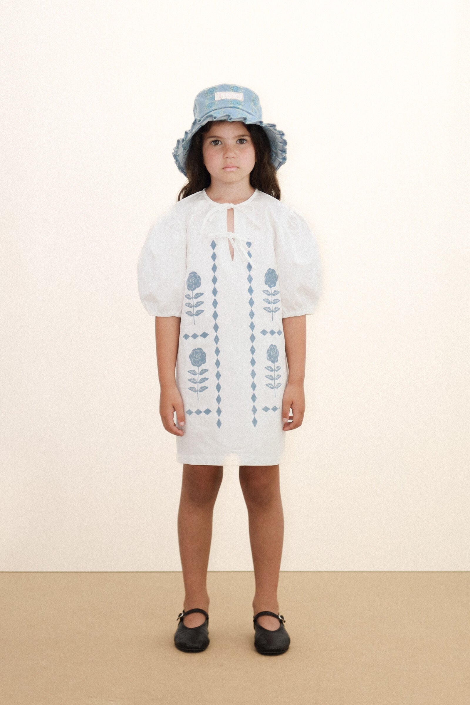 FLOWER PATTERN DRESS