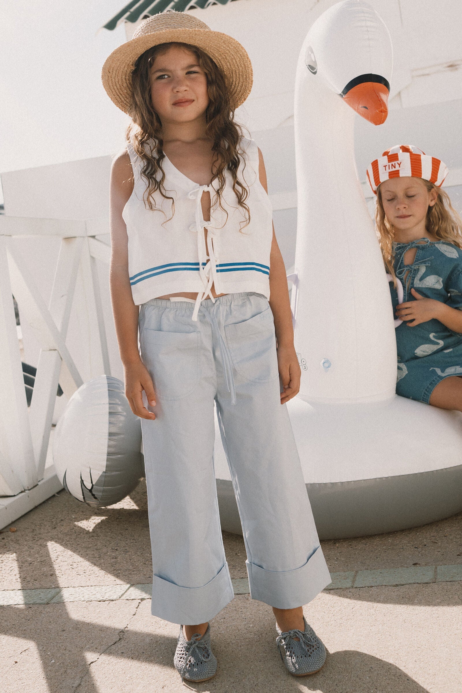 TINY FRONT POCKETS PANT