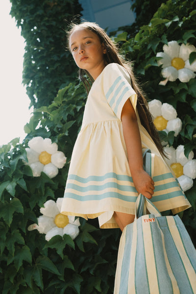 STRIPES TWILL DRESS