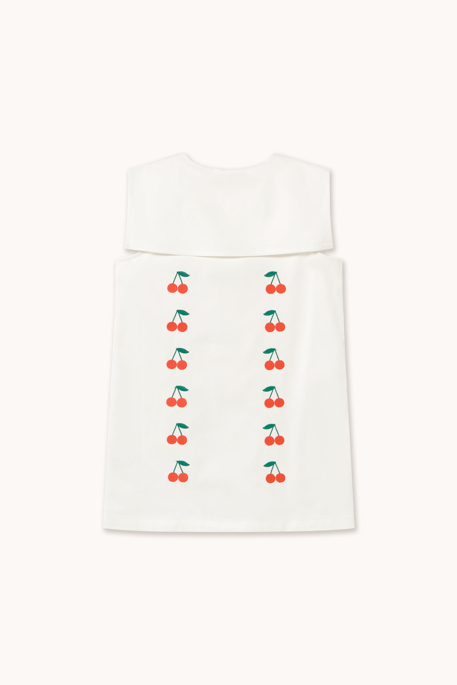 MINI CHERRIES TWILL DRESS