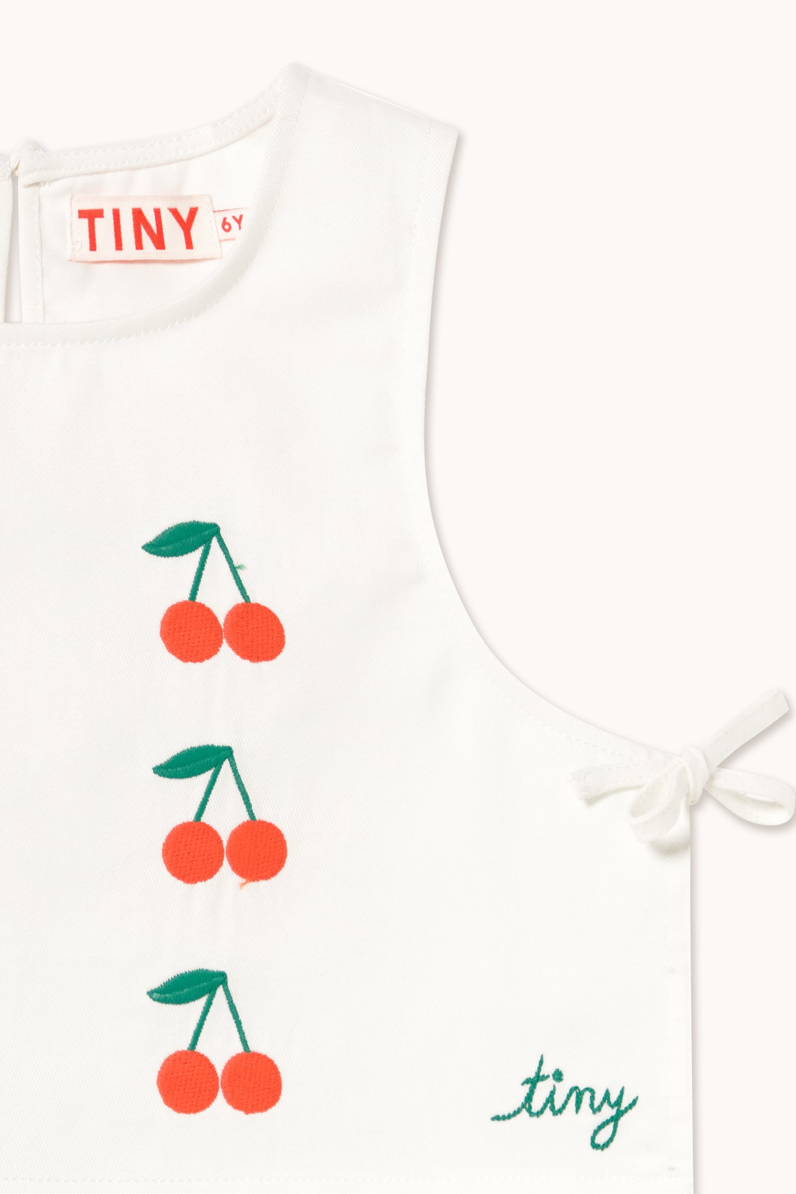 MINI CHERRIES TWILL TOP