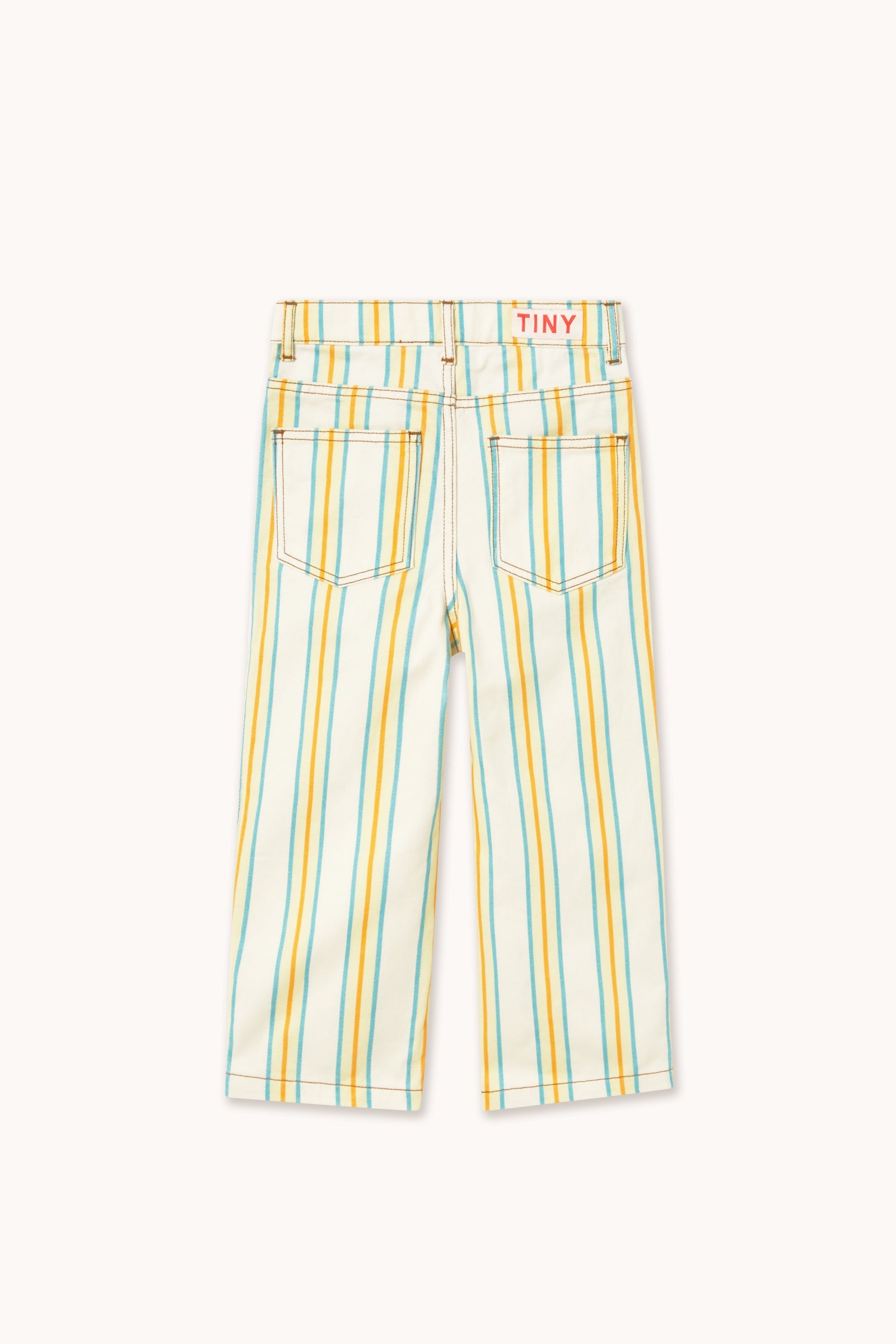 MULTICOLOR STRIPES DENIM JEANS