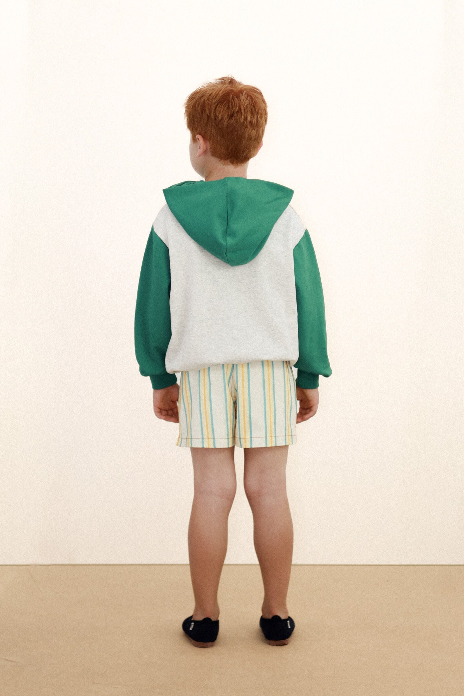 MULTICOLOR STRIPES SHORTS