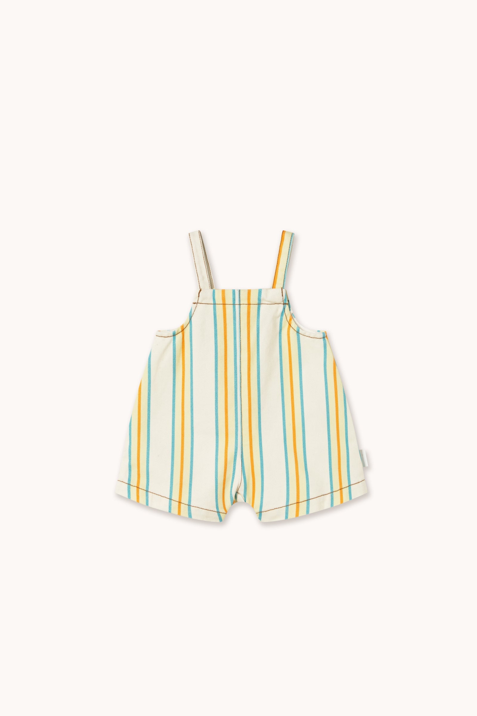 MULTICOLOR STRIPES BABY DUNGAREE