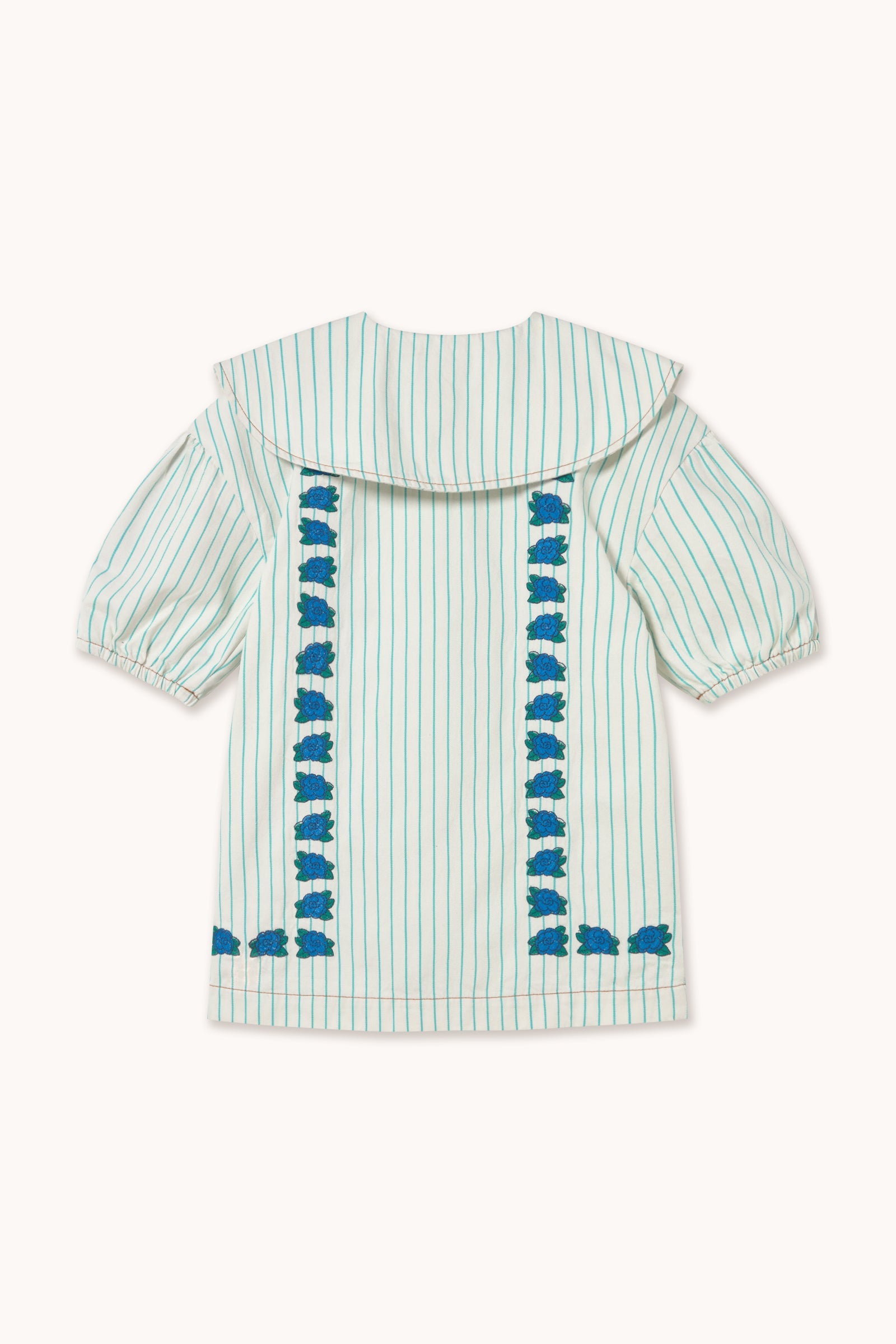 MINI BLUE FLOWERS DRESS