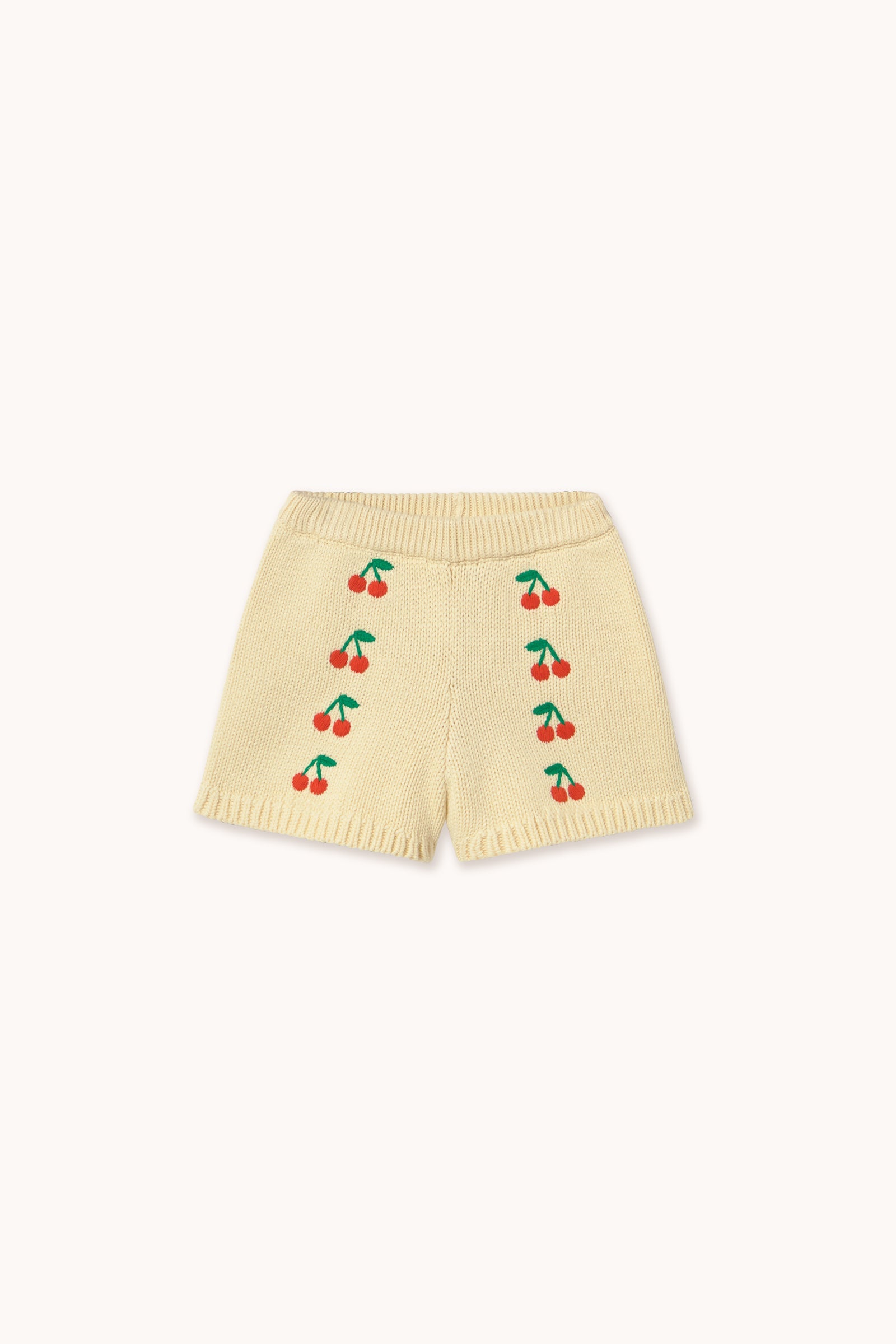 MINI CHERRIES KNITTED SHORTS
