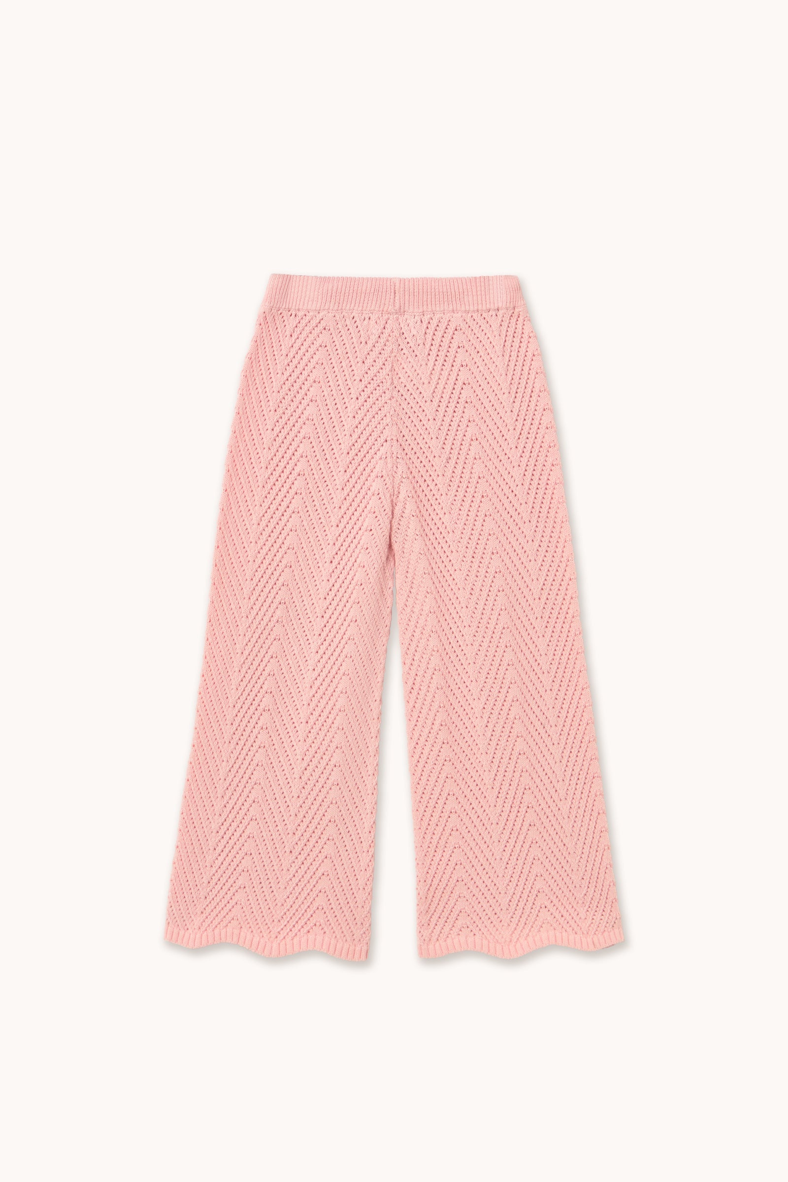KNITTED LACE PANTS