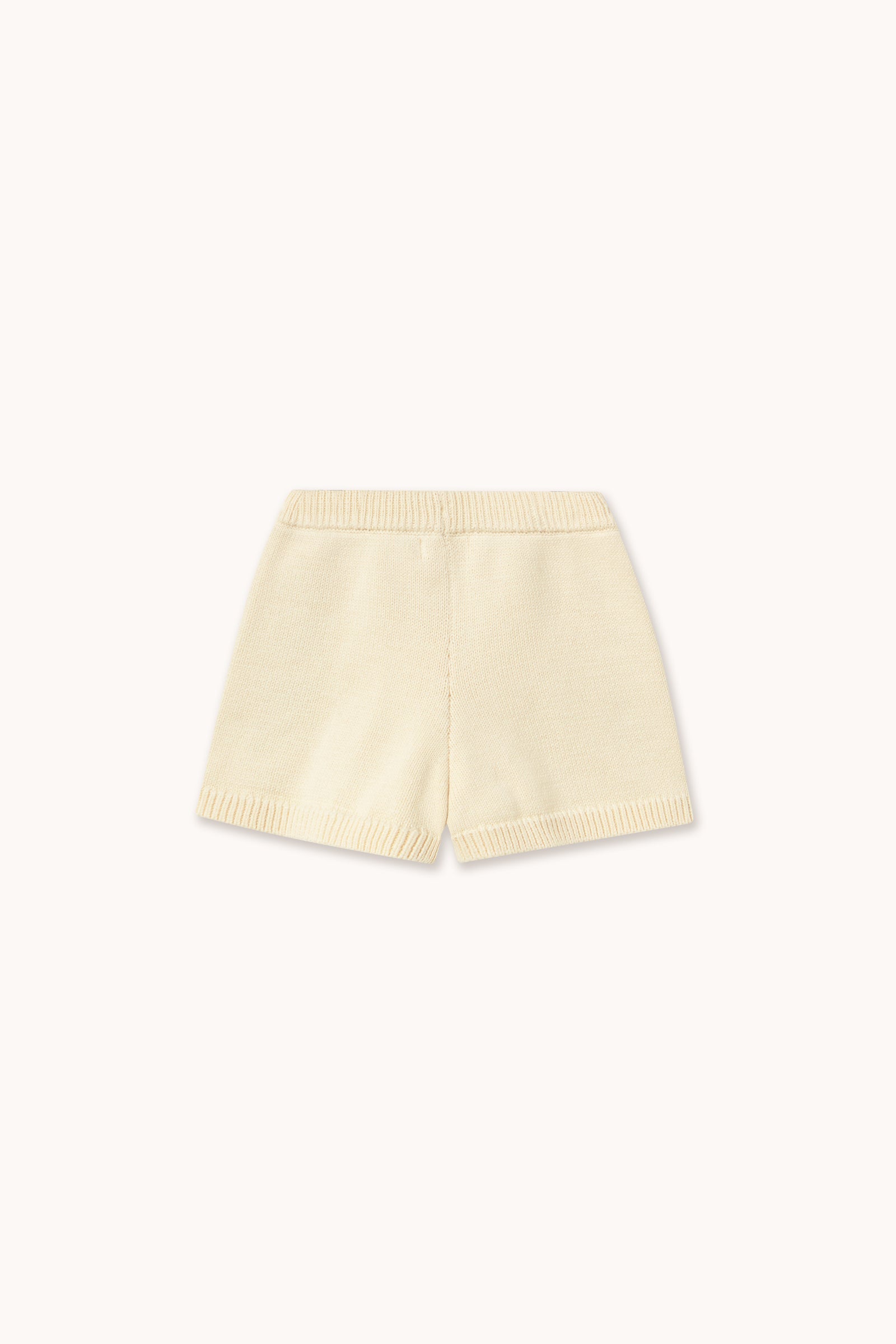 FLOWERS KNITTED SHORTS