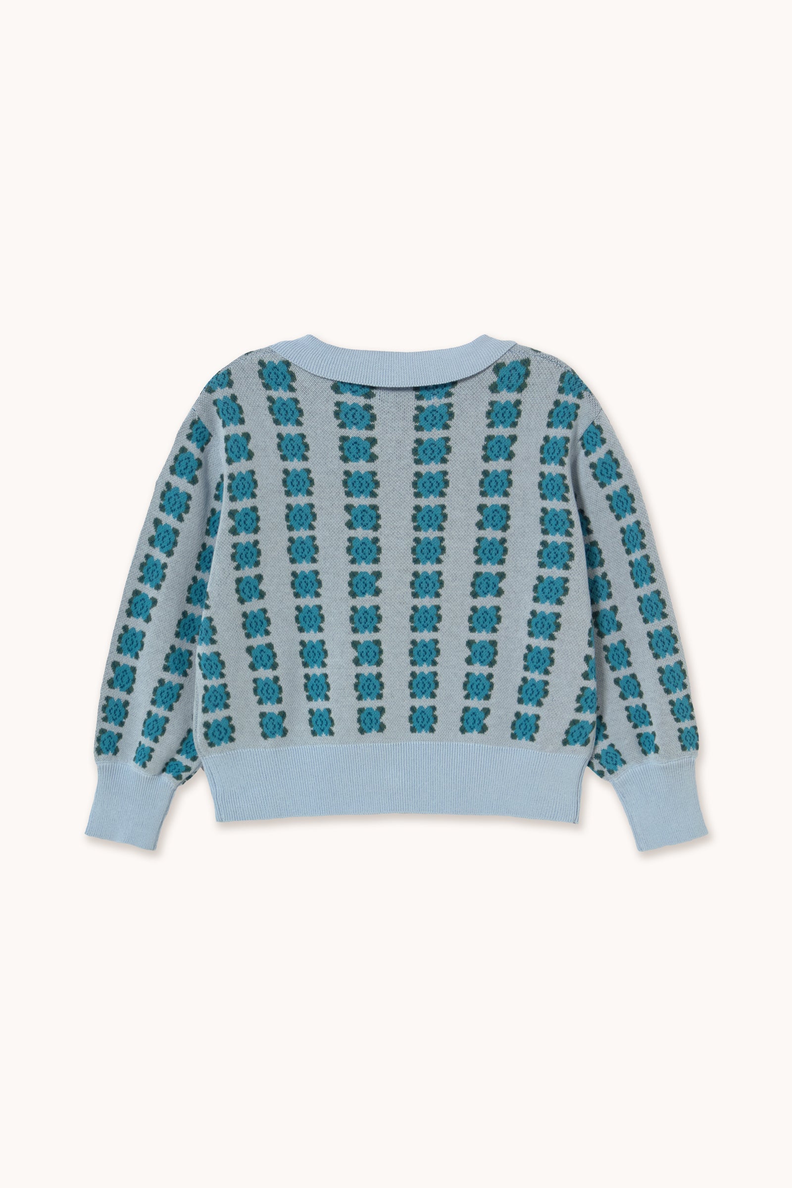 BLUE FLOWERS CARDIGAN
