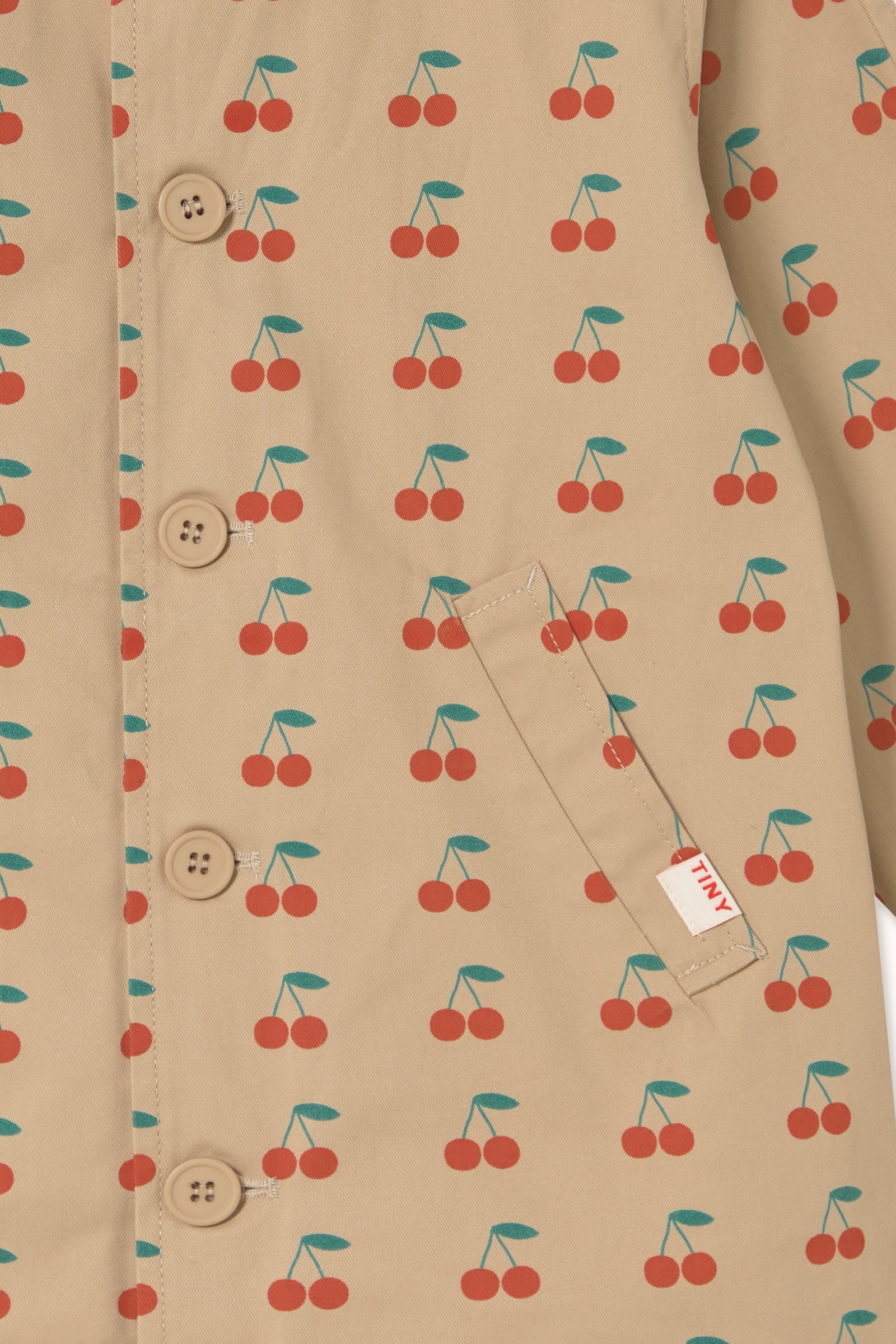 CHERRIES TRENCH COAT