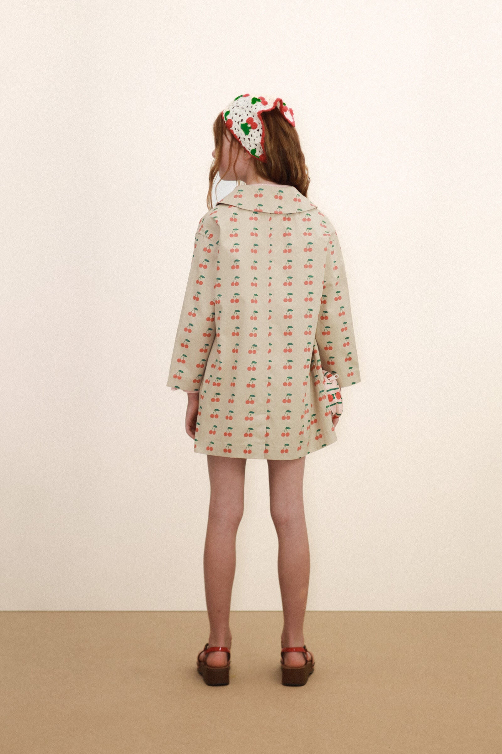 CHERRIES TRENCH COAT