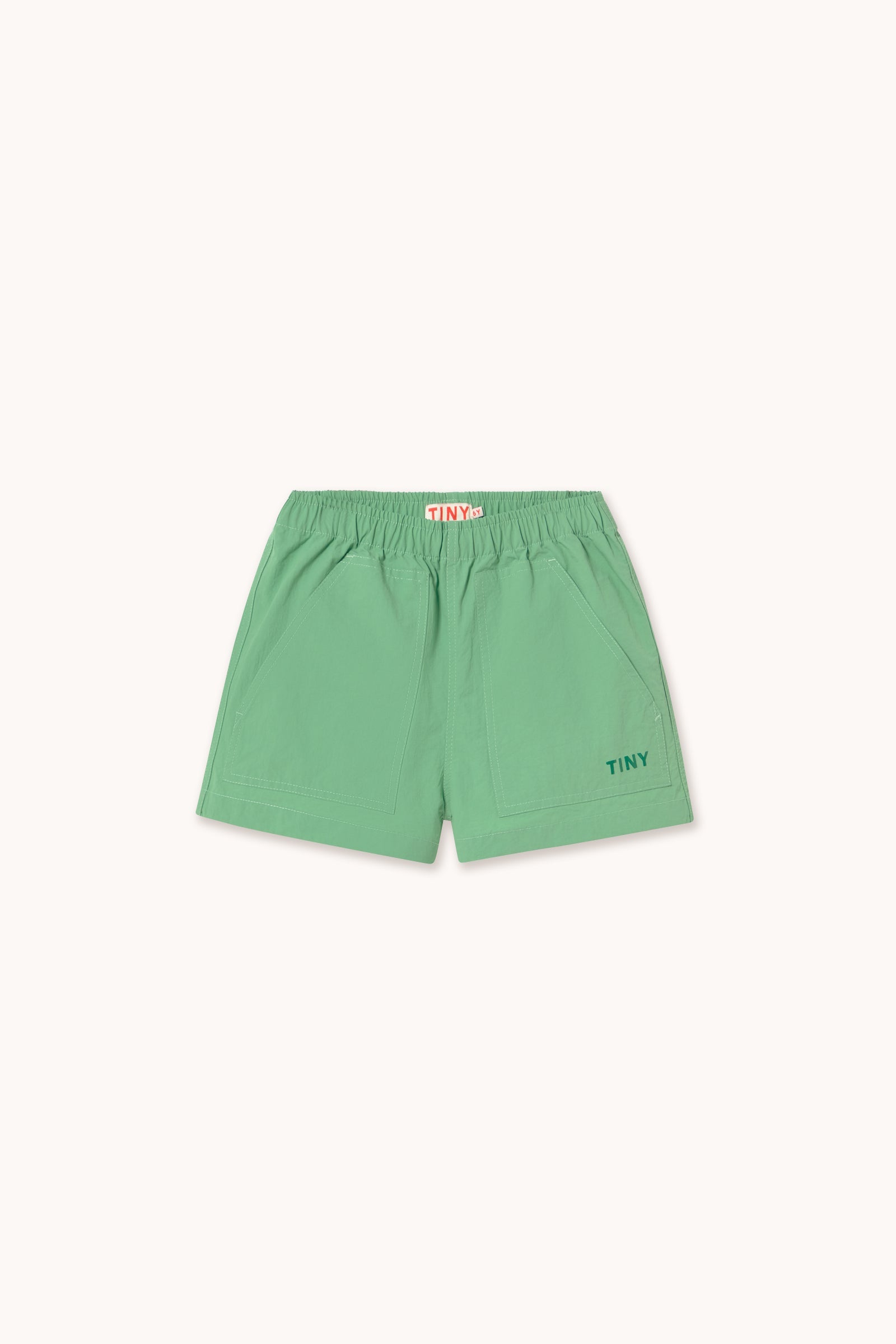 SOLID WOVEN SHORTS
