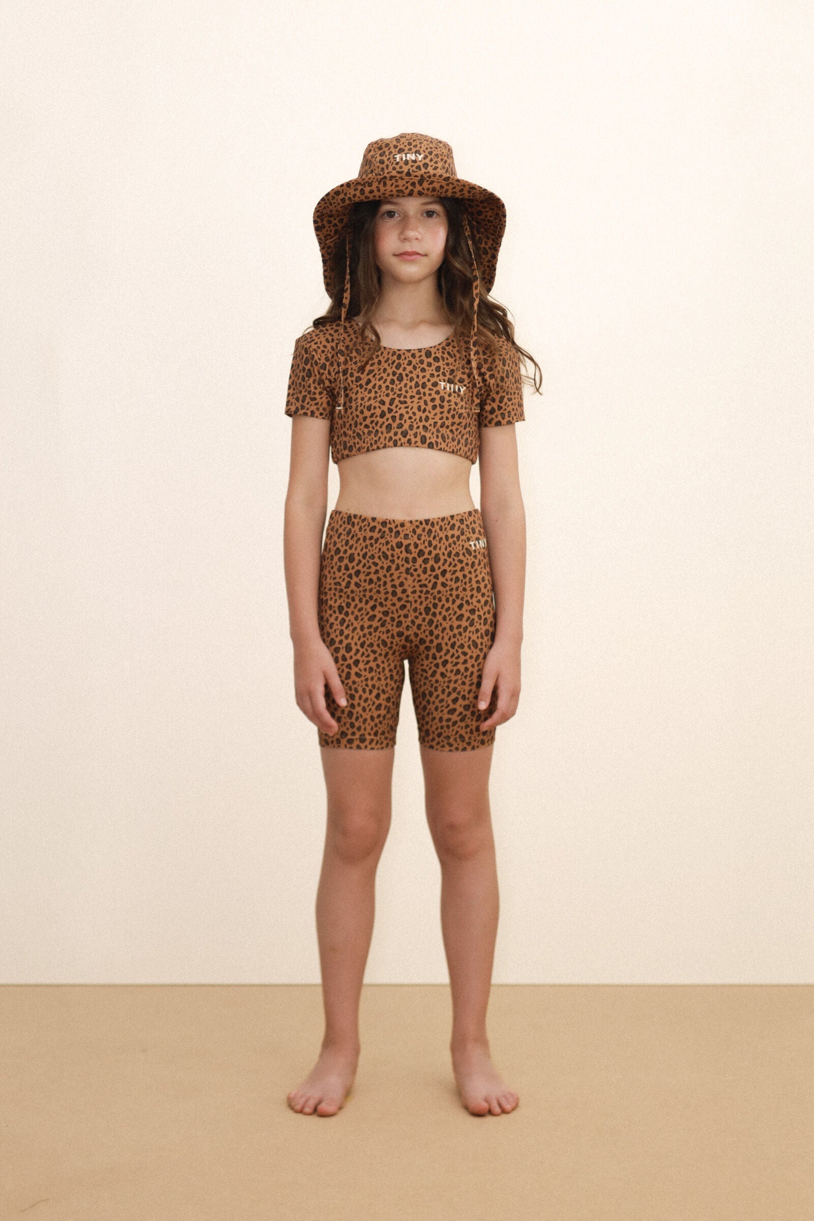 MINI ANIMAL PRINT BIKER LEGGINGS
