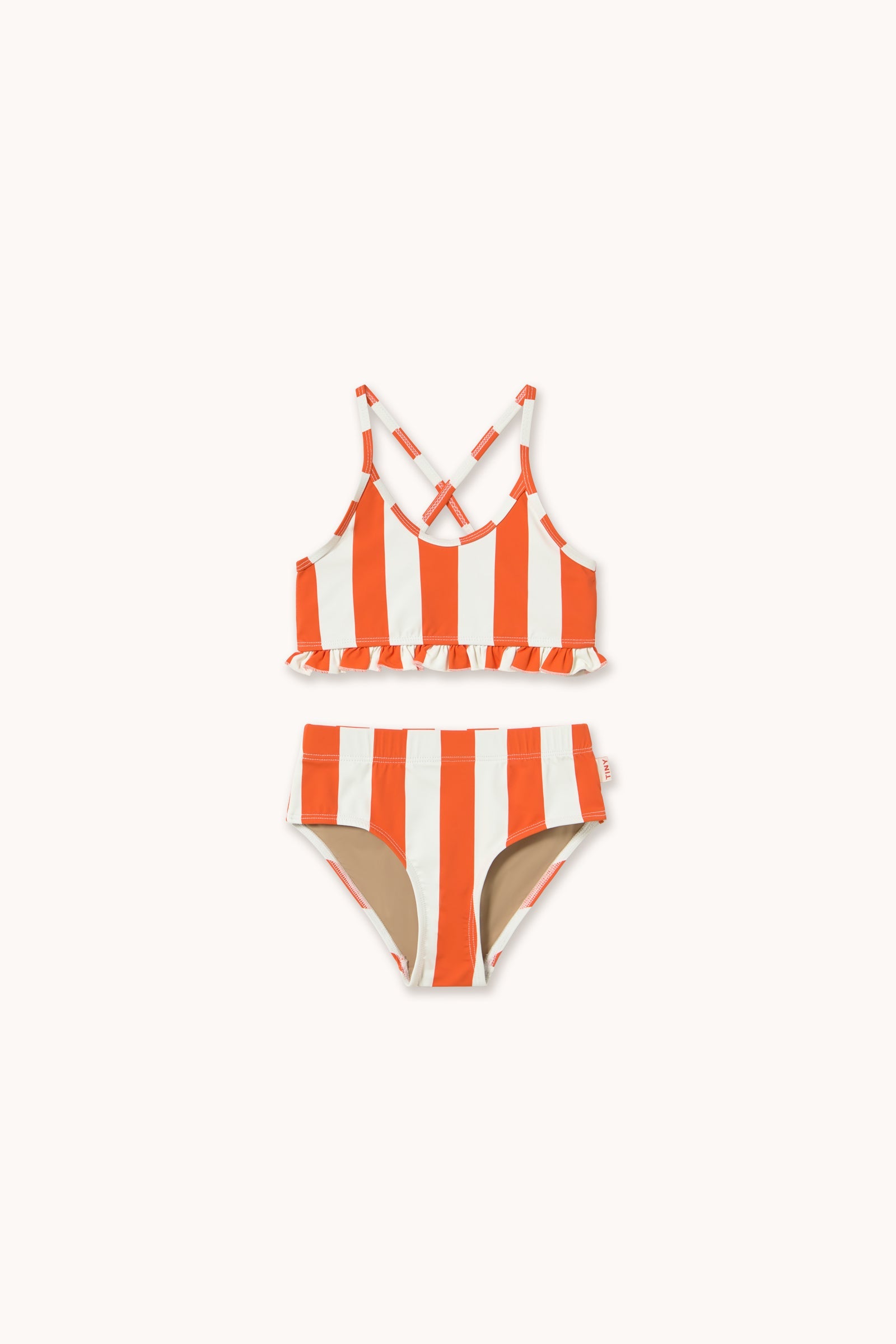 RED STRIPES SWIM SET
