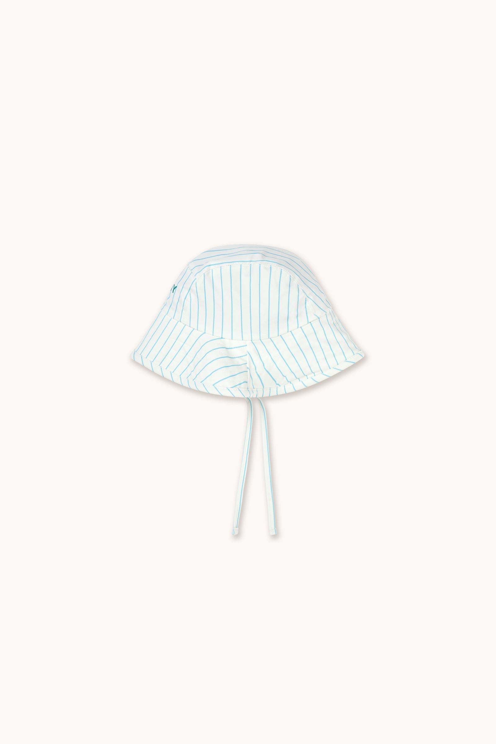 CYAN FINE STRIPES BUCKET HAT