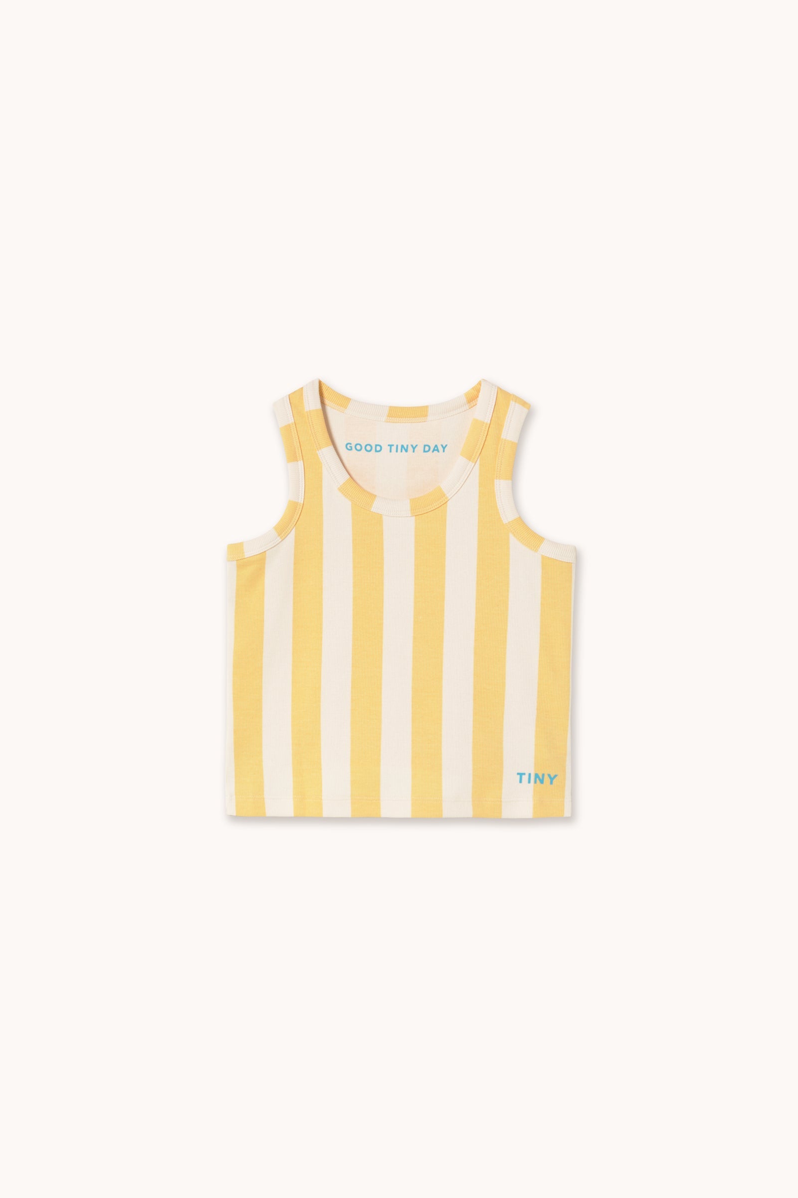 YELLOW STRIPES TANK TOP